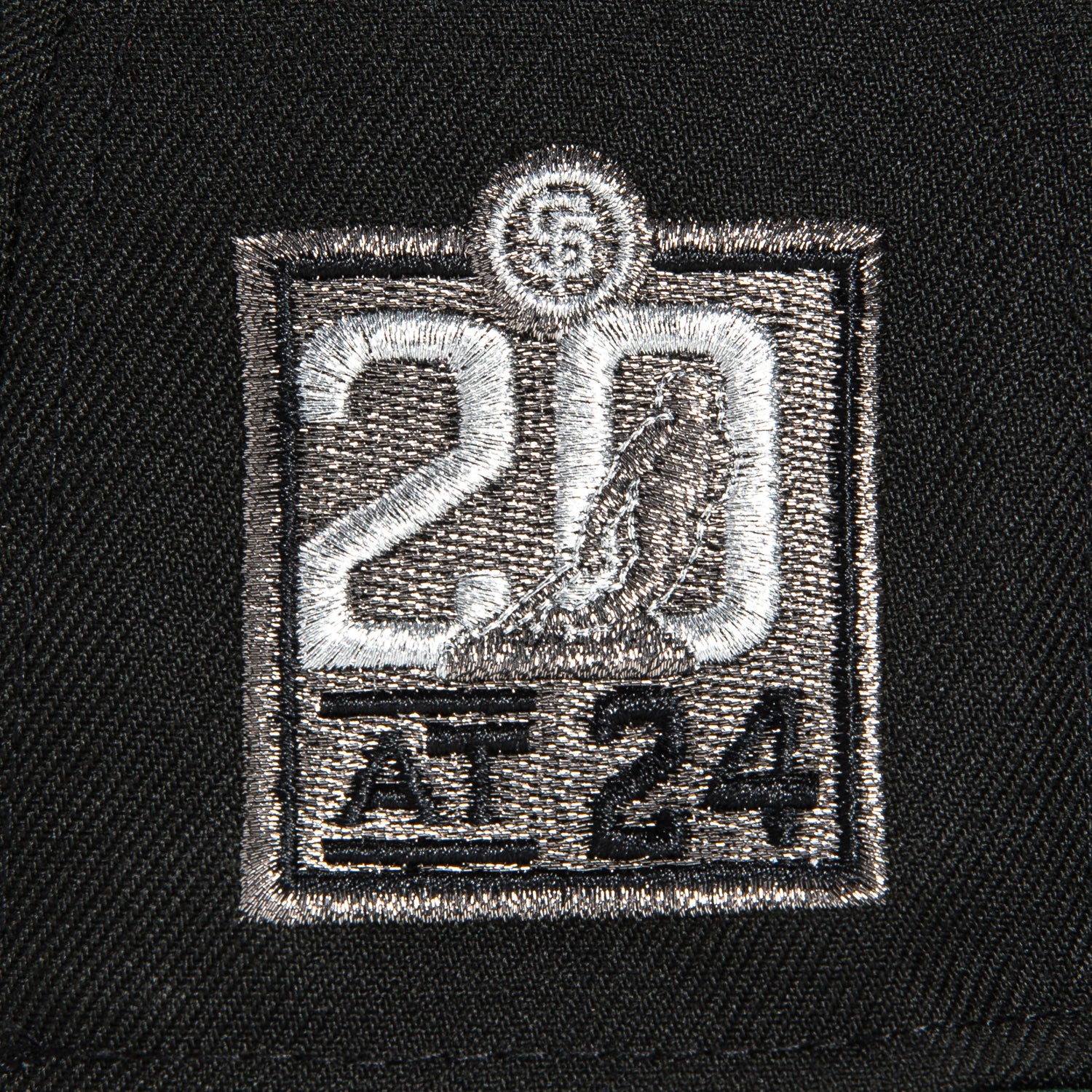 New Era 59Fifty San Francisco Giants 20th Anniversary Stadium Patch Snapback Hat - Black, Green & Orange - Official MLB Baseball Cap for Fans & Collectors - Perfect for Games, Tailgating & Streetwear Fashion