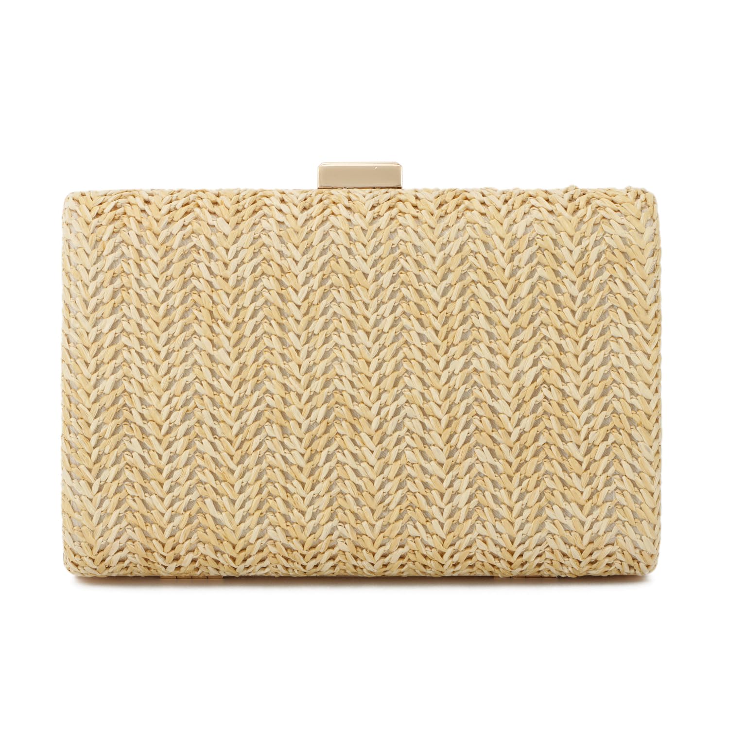 Stylish Straw Clutch Purses for Women - Woven Raffia Crossbody Bag, Summer Beach Evening Handbag | Perfect for Vacation, Wedding, and Outdoor Events