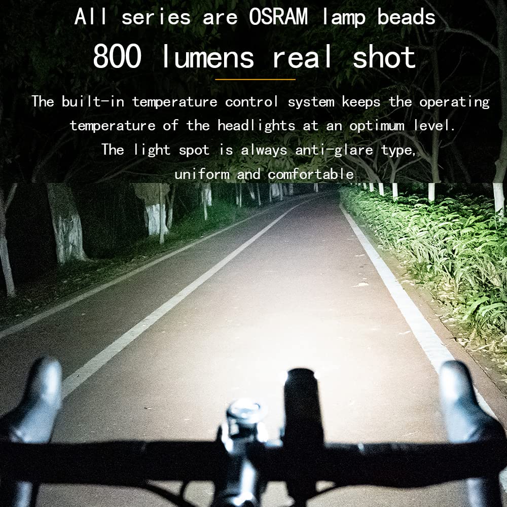 120DB Loudest Electric Bike Horn with Taillight & Frontlight - 4 Sound Modes, Rechargeable Battery, Waterproof - Perfect for Mountain Bikes, Commuting & Night Riding Safety