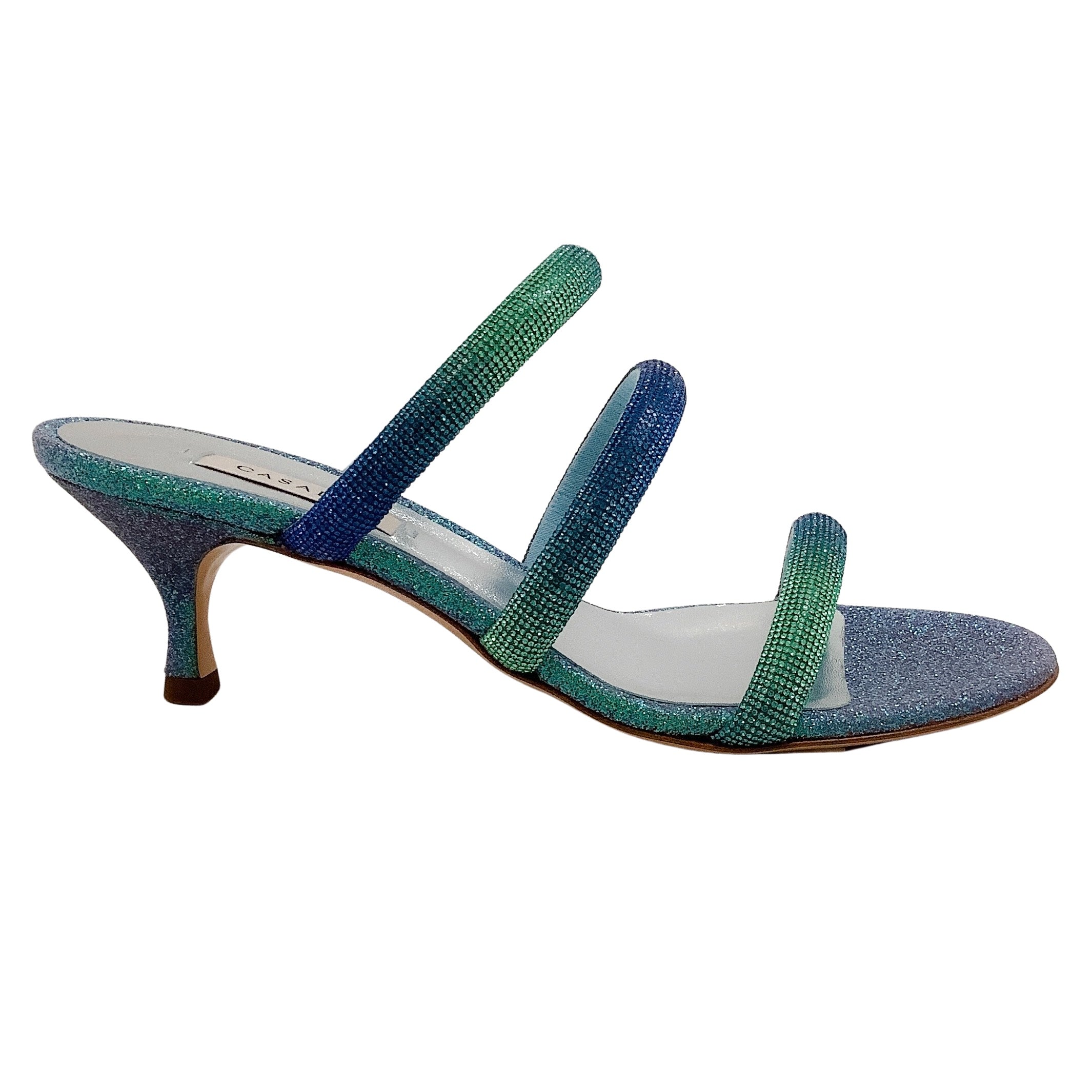 Casadei Dazzle Skylight Hollywood Sandals - Women's Luxury Glitter Heels for Parties & Evening Events