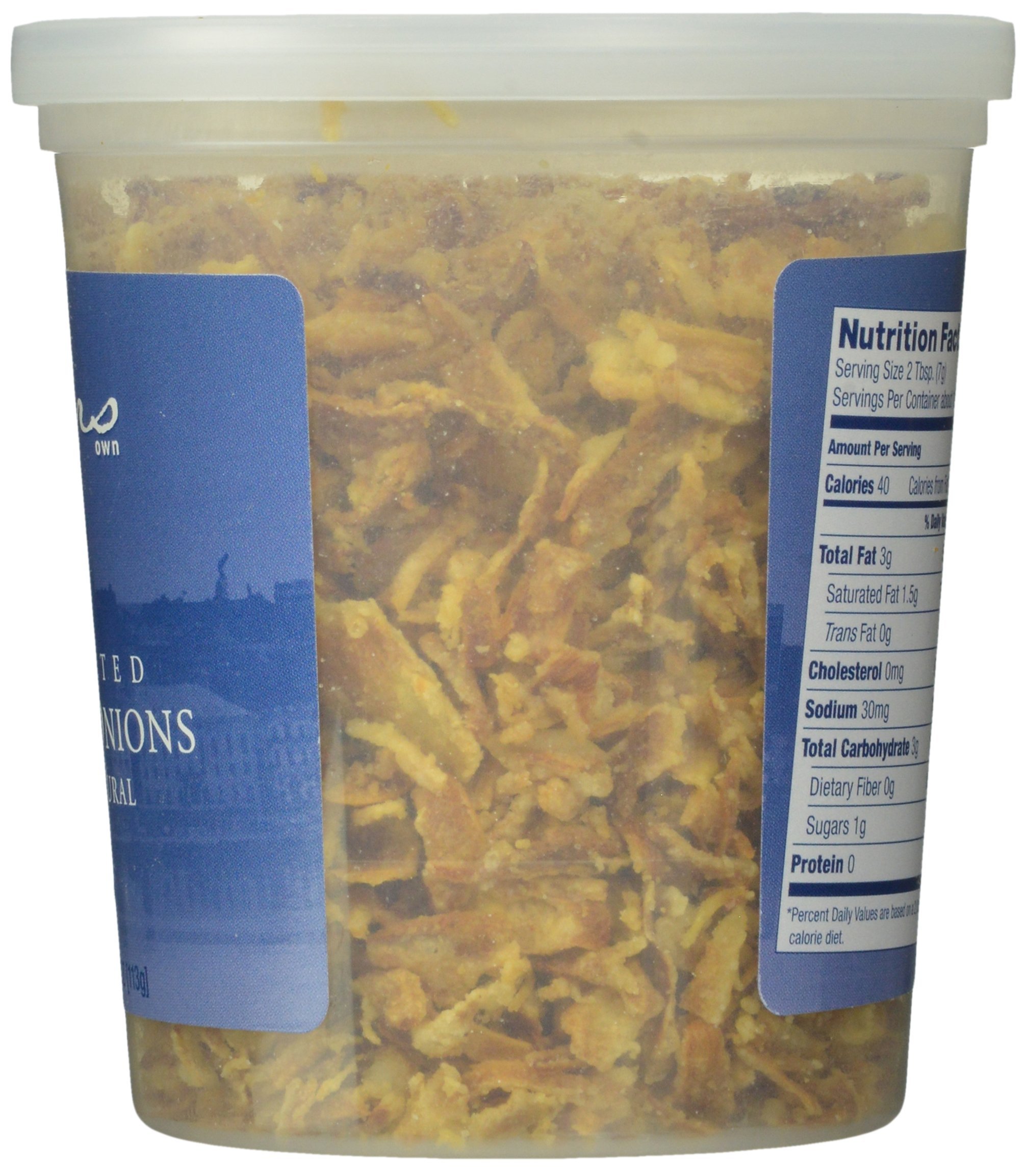 Premium Scandinavian Crispy Onions | Authentic Northern European Food | Perfect for Salads, Soups & Casseroles | Lars Own Brand (1 Pack)