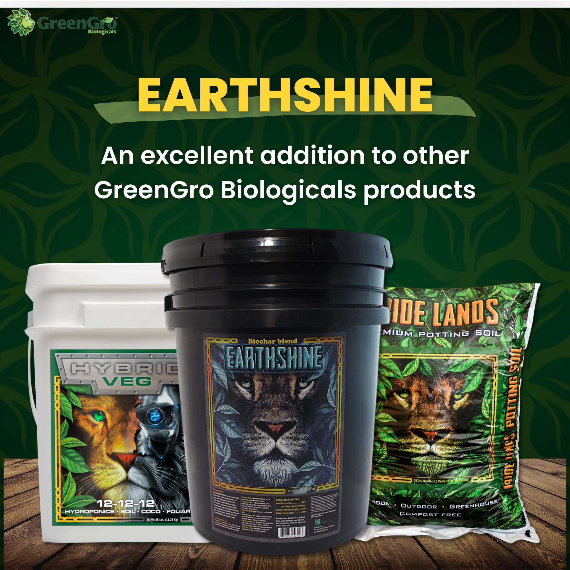 Premium Organic Biochar & Humic Acid Soil Amendment - 30lb Carbon Sequestration Plant Food with Worm Castings | Improves Soil Health for Gardens, Lawns & Compost Tea | Sustainable Gardening & Carbon Farming Solution