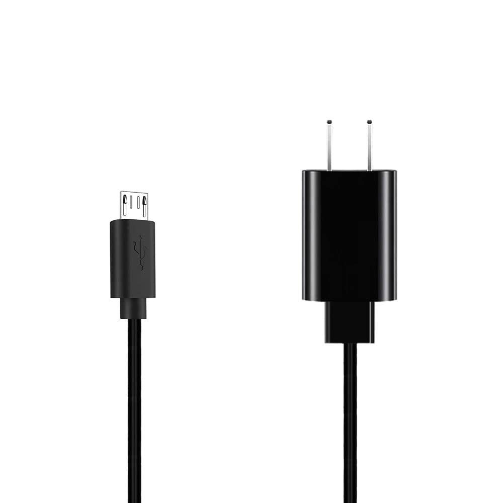 USB Charging Cord for Mini Necklace Fan - 5FT Power Cable with AC Adapter | Compatible with SkyGenius, VersionTECH, Aluan & TriPole Handheld Fans | Perfect for Travel, Office & Outdoor Use