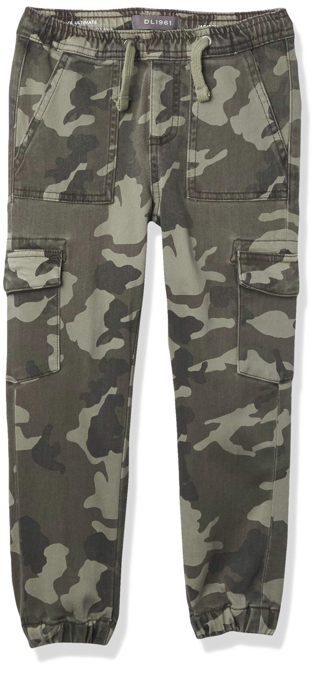 DL1961 Boys' Big Kid Toddler Jackson Stretch Jogger Pants - Comfortable Cotton Blend for Playtime & School | Activewear for Toddlers & Kids