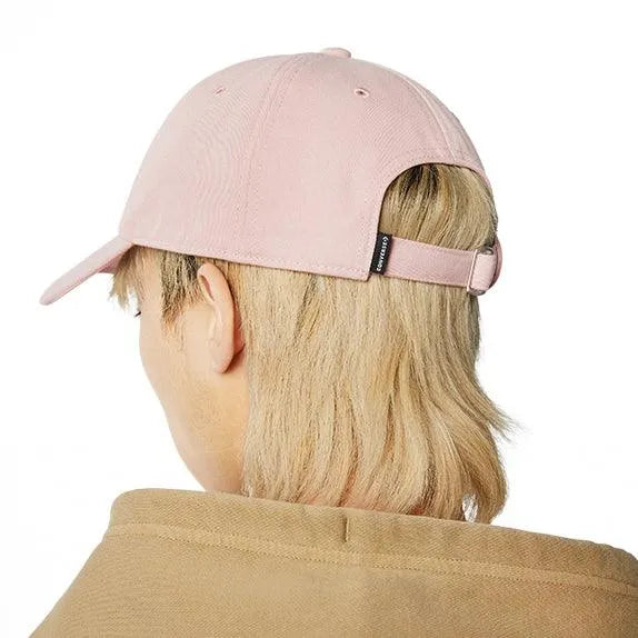 Converse Chuck 70s Pink Baseball Cap - Classic Cotton Adjustable Snapback Hat for Women & Men - Perfect for Casual Outfits, Streetwear, and Summer Fashion