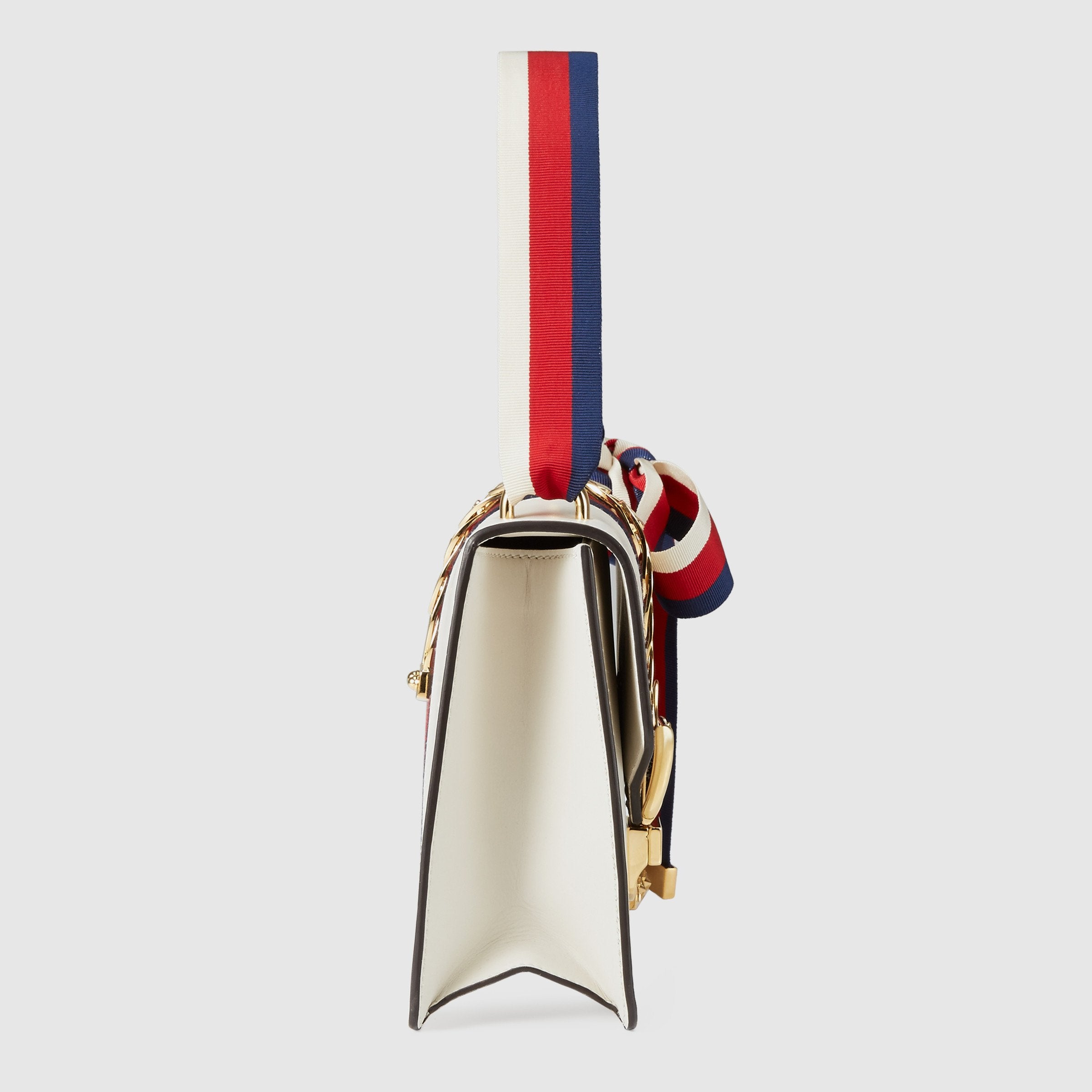 Gucci Sylvie Small Shoulder Bag in Off White | Luxury Leather Crossbody Purse for Women | Perfect for Date Night & Office Wear