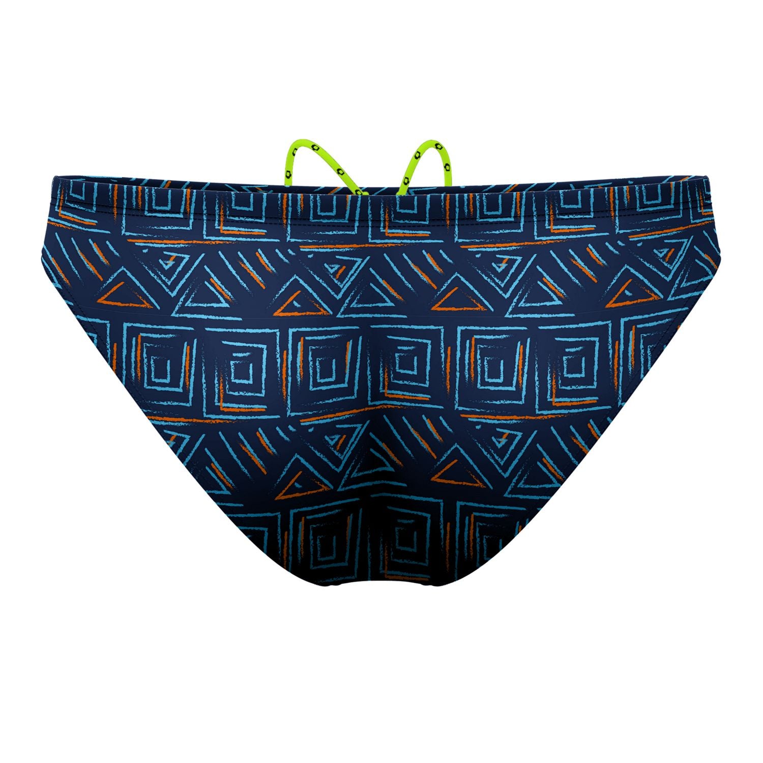True Blue Water Polo Brief Swimwear - Men's Competitive Swim Trunks for Water Polo & Swimming - Perfect for Pool, Beach & Training