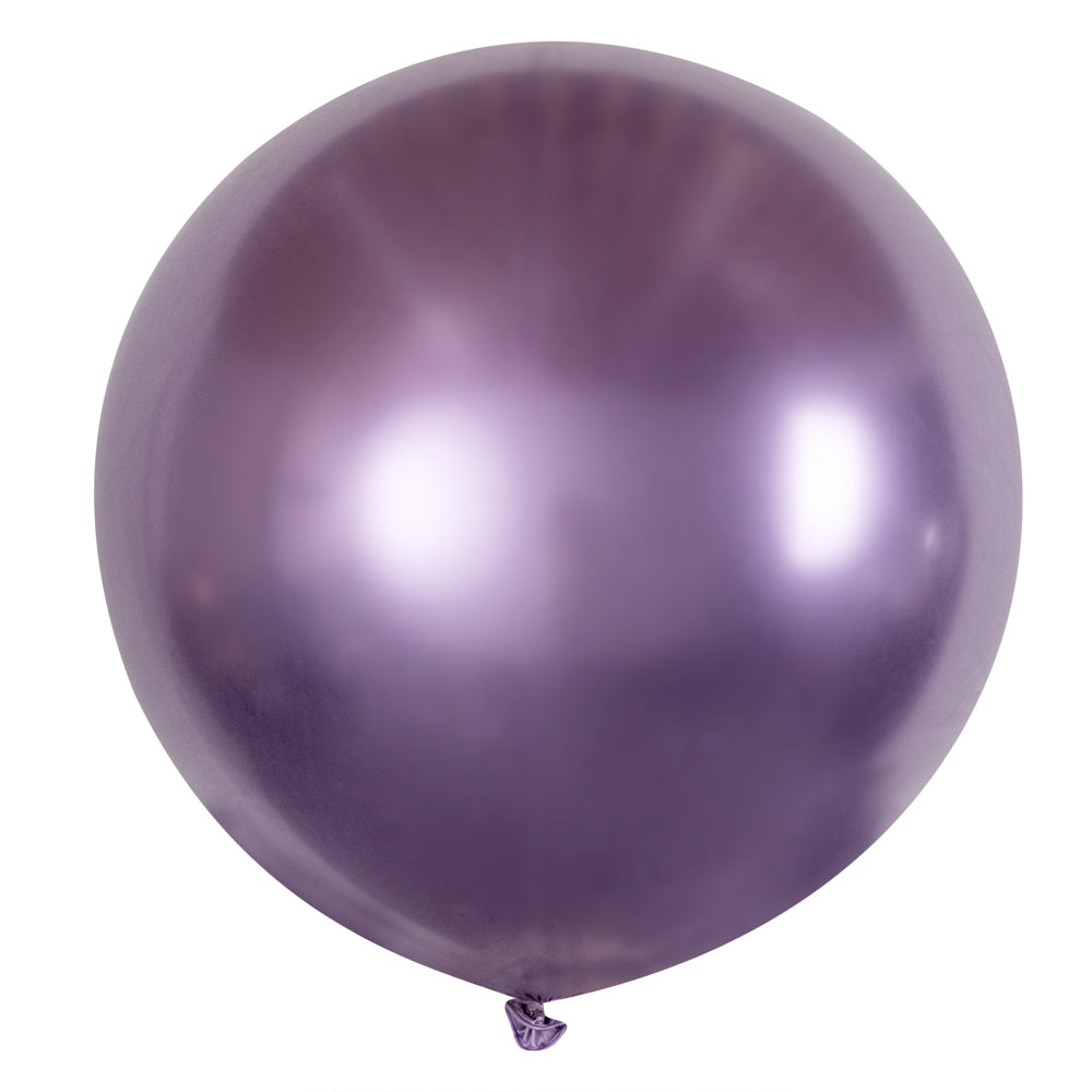 Balloonify Metallic Purple Latex Balloons - 36 Inch Large Party Balloons (10 Count Box) for Birthday Decorations, Wedding Centerpieces & Anniversary Celebrations