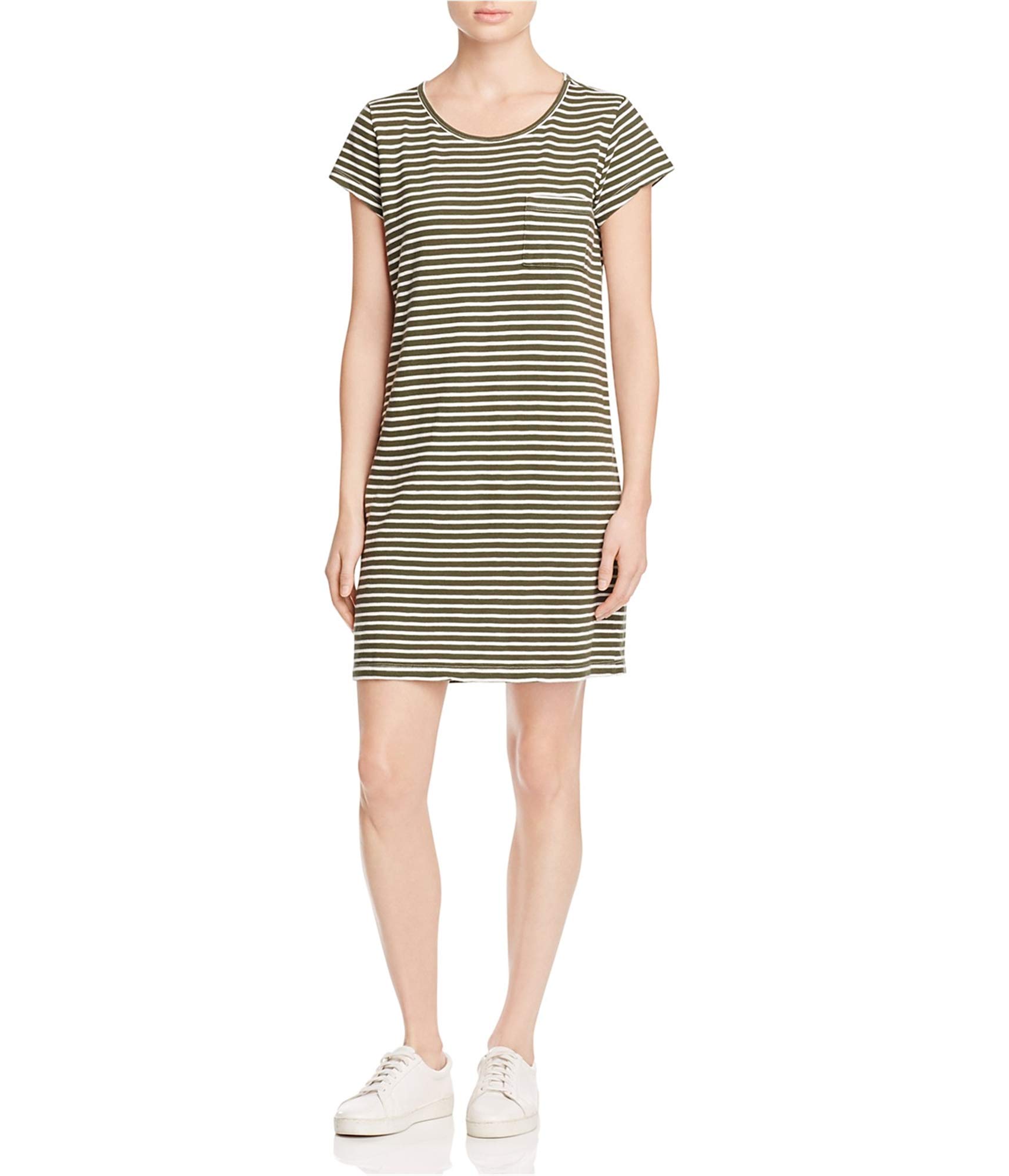 Joie Women's Striped T-Shirt Dress - Casual Summer Sleeveless Flowy Dress for Beach, Vacation & Everyday Wear