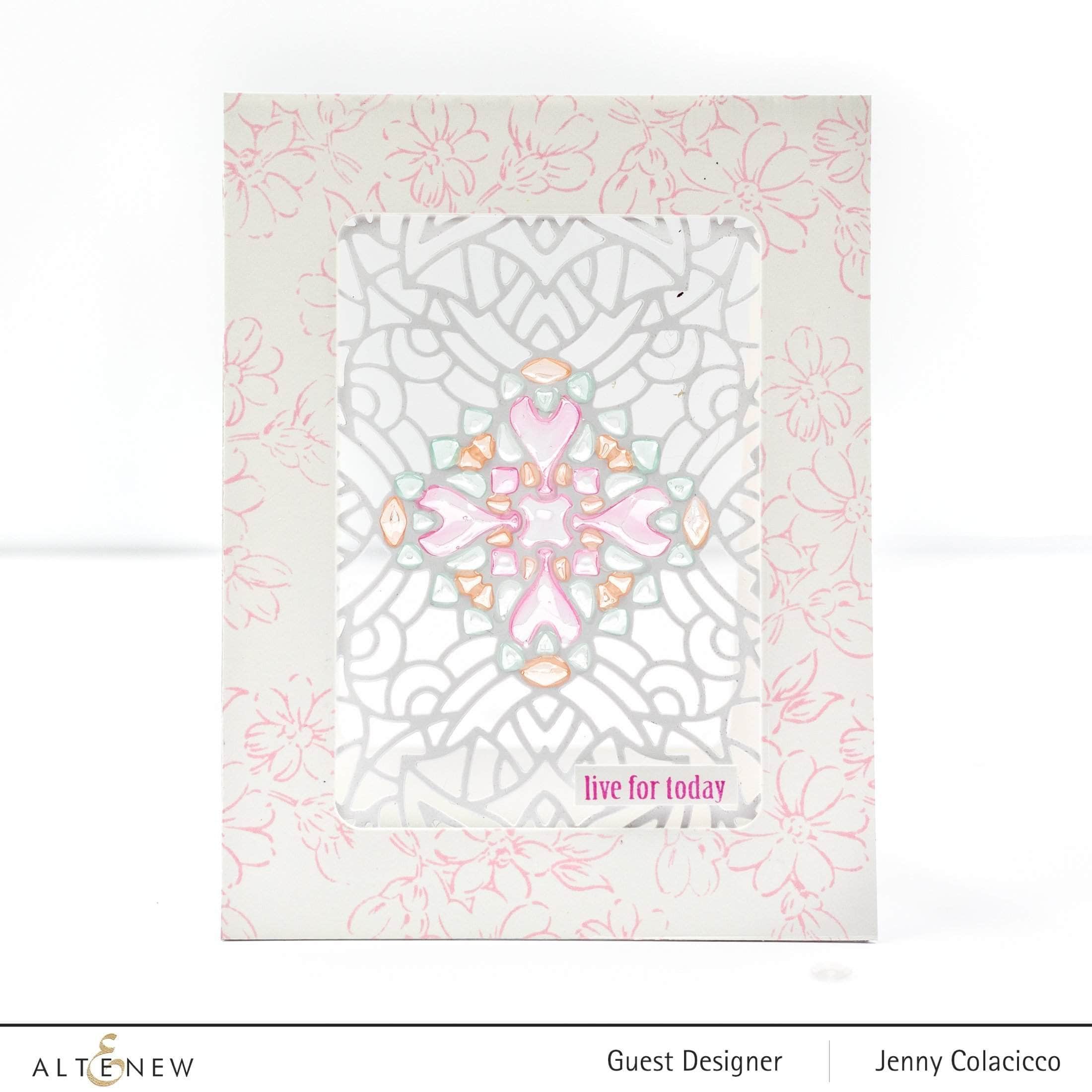 Ornate Cover Die - Elegant and Intricate Design for Scrapbooking, Card Making, and DIY Crafts - Perfect for Wedding Invitations, Greeting Cards, and Home Decor Projects