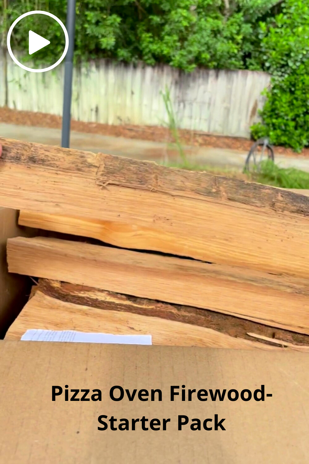Wood Fired Pizza Oven Starter Kit - Premium Firewood Bundle for Outdoor Cooking & Backyard Entertaining | Perfect for Patio, Garden & Camping Pizza Parties
