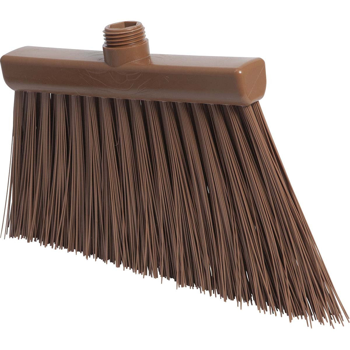 FBK 12 Upright Angled Sweeper Broom - Heavy Duty Indoor/Outdoor Cleaning Tool for Floors, Sidewalks & Garages (1 Pack)