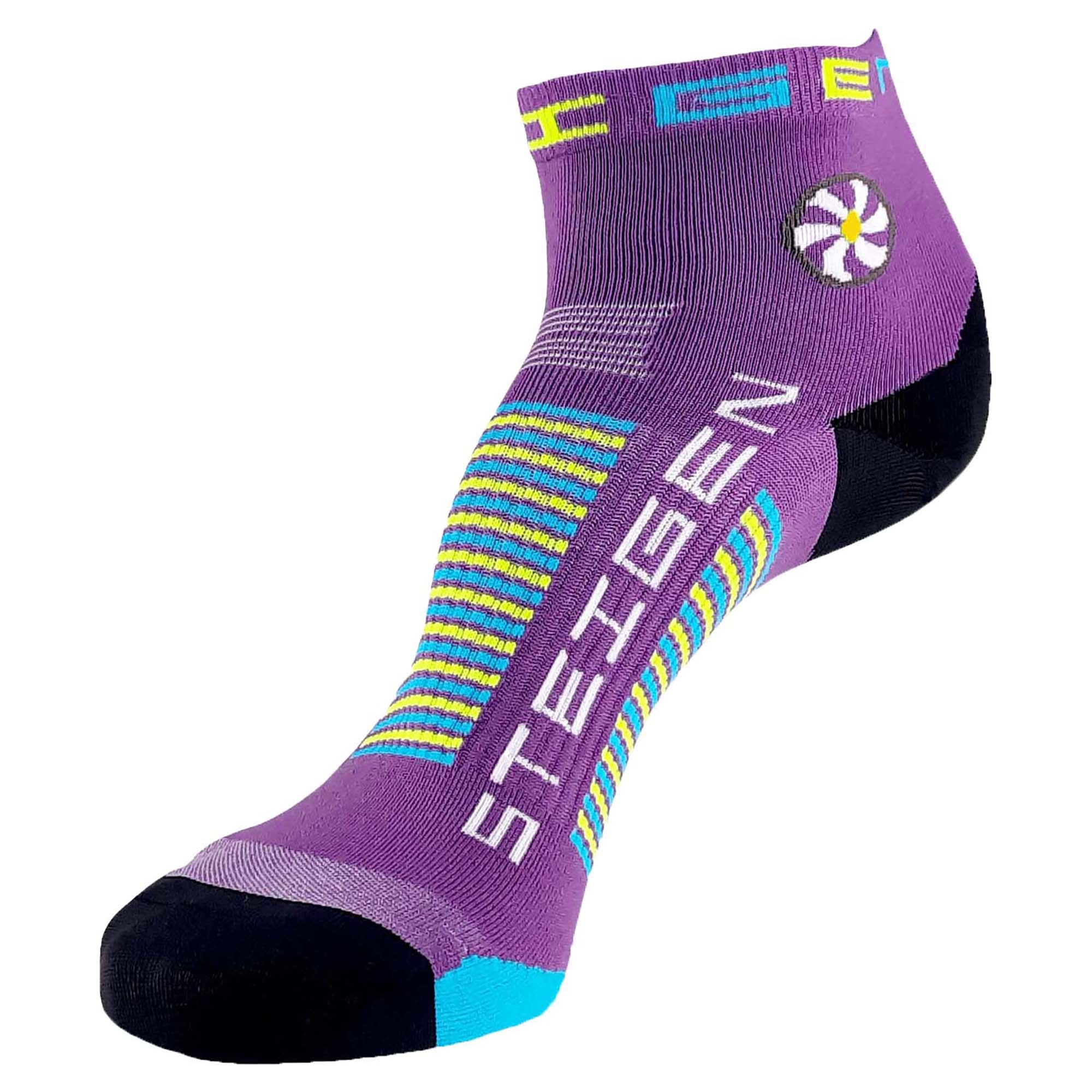 Bubblegum Purple 1/4 Running Socks for Women & Men - Breathable Cushioned Athletic Socks for Jogging, Gym Workouts & Marathon Training