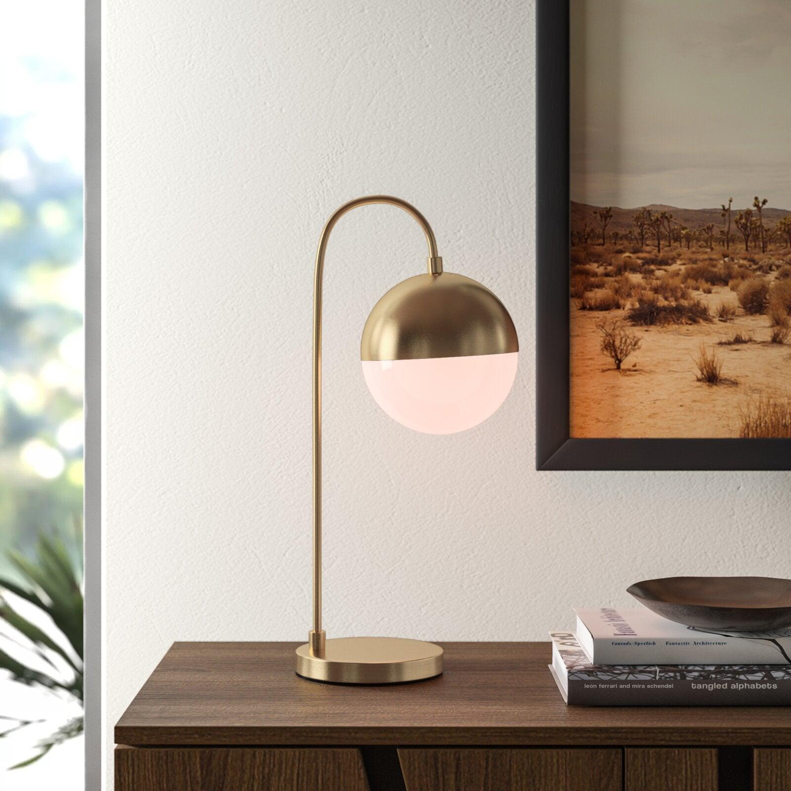 Modern Cedar Moss Table Lamp - Natural Wood & Moss Design for Bedroom, Living Room, or Office Decor - Warm Ambient Lighting for Cozy Spaces