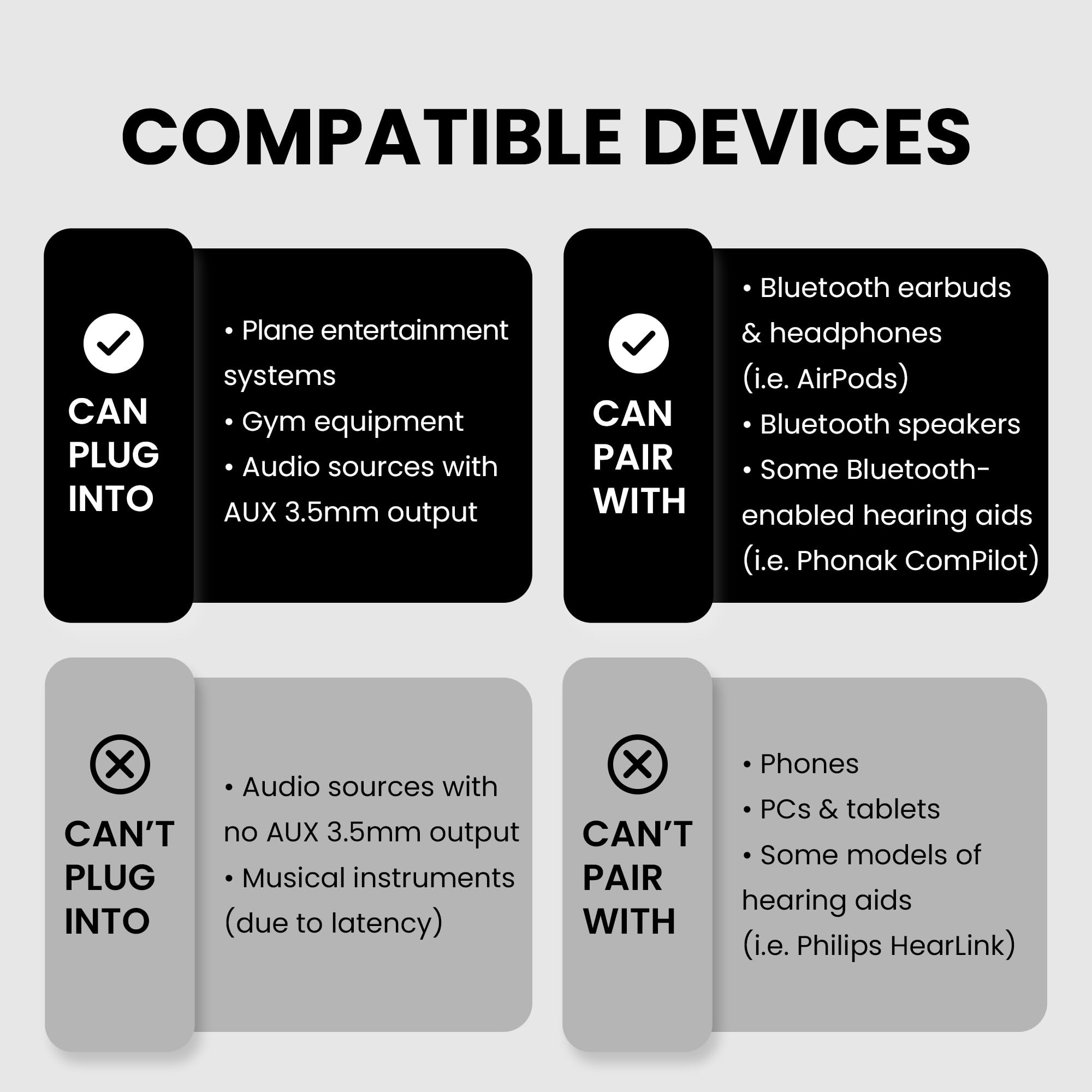 Avantree SoundJet R1 - Bluetooth 5.3 Airplane Audio Adapter for Dual AirPods/Headphones | 20-Hour Battery | Wireless Transmitter for Flights, Travel, Gym, TV & Tablet | Perfect for In-Flight Entertainment & Workouts
