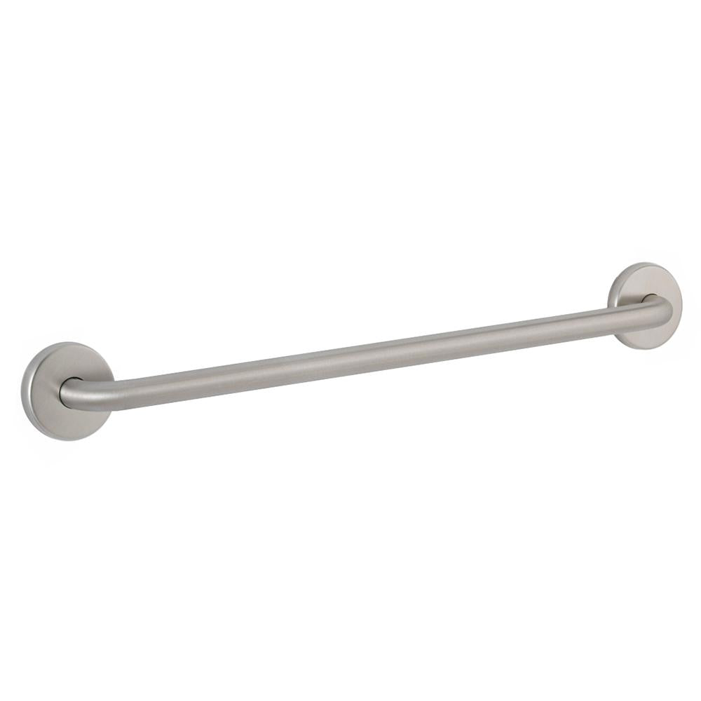 Bobrick B530 Heavy Duty Stainless Steel Towel Bar with Snap Flange - Commercial & Home Bathroom Accessory for High-Traffic Areas