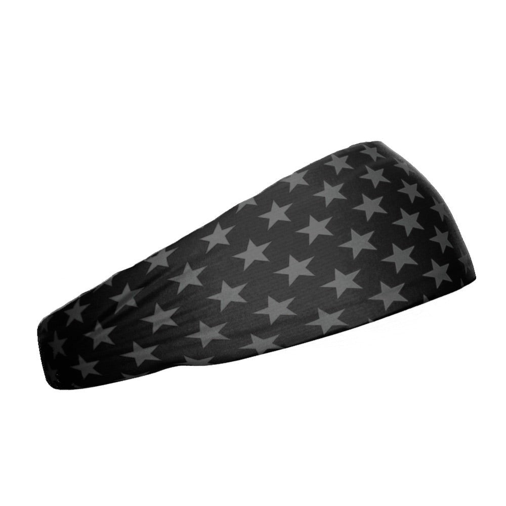 Shadow USA Flag 2.0 Headband - Patriotic Sweatband for Running, Workouts & Sports - American Flag Design Head Wrap for Men & Women