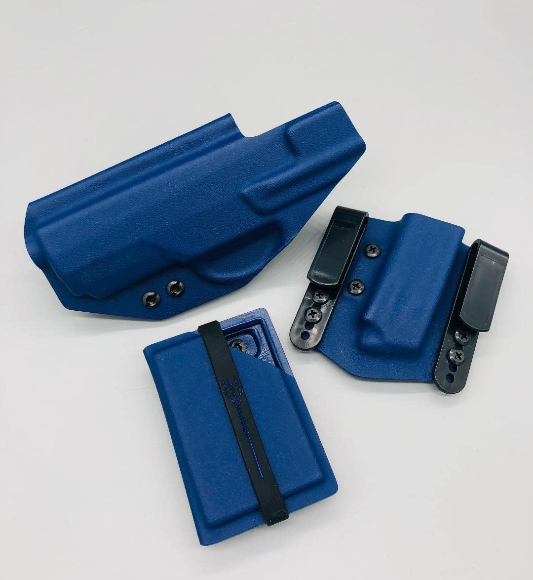 Neptune Concealment Triton Series IWB Kydex Holster for M&P Shield 45 with Magazine Pouch & Wallet | Veteran Made in USA | Perfect for Concealed Carry, Everyday Use & Self Defense
