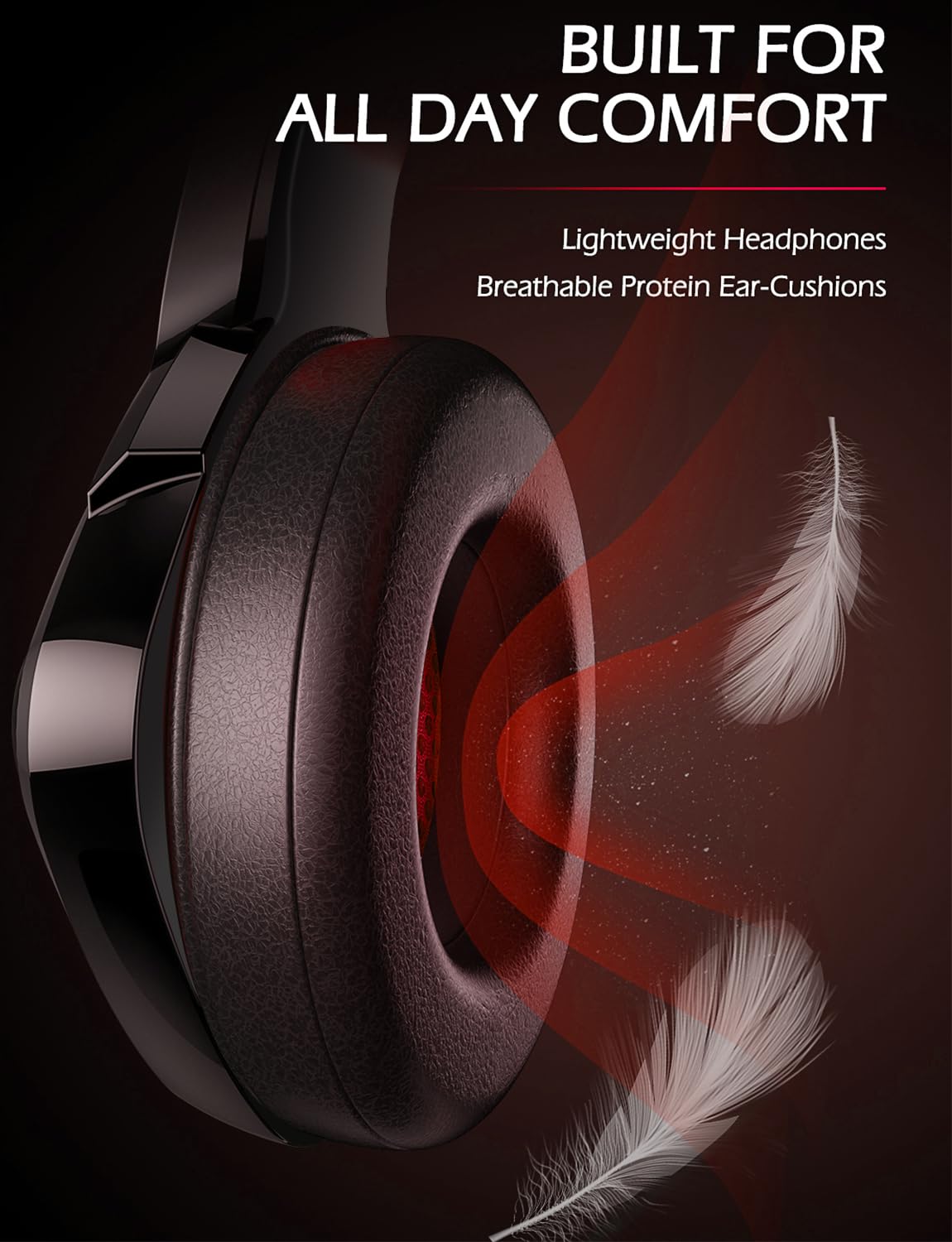 ZIUMIER Gaming Headset with Noise Canceling Microphone & Stereo Surround Sound - Wired 3.5mm Headphones for PC, PS4, PS5, Xbox One, Xbox Series X/S, Nintendo Switch - Perfect for Competitive Gaming & Online Chat
