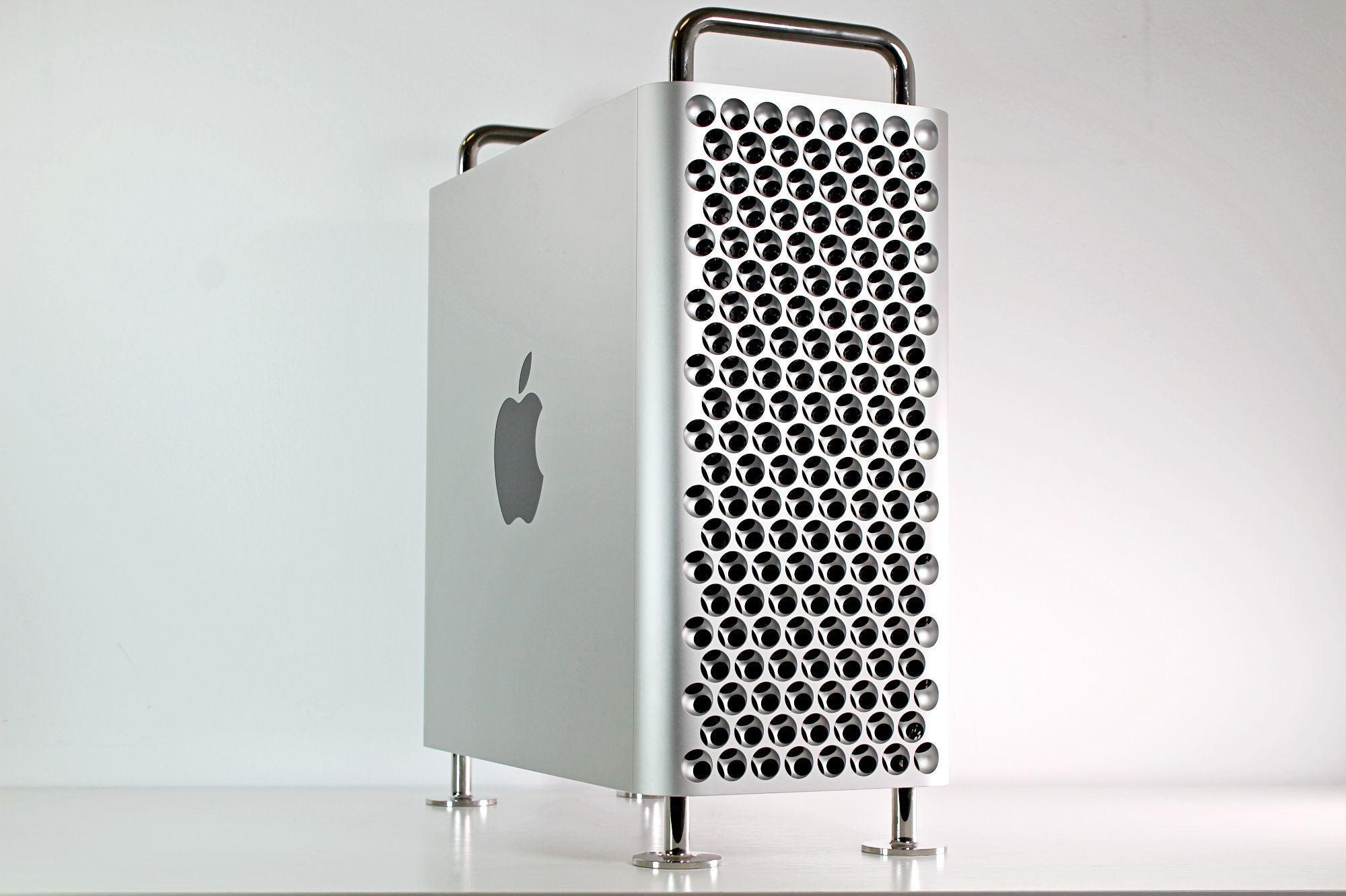 2019 Apple Mac Pro – 2.5GHz Intel Xeon W, 768GB RAM, 4TB SSD, Dual AMD Radeon Pro Vega II (32GB x 2) – High Performance Desktop Computer for Video Editing, 3D Rendering & Professional Workstations