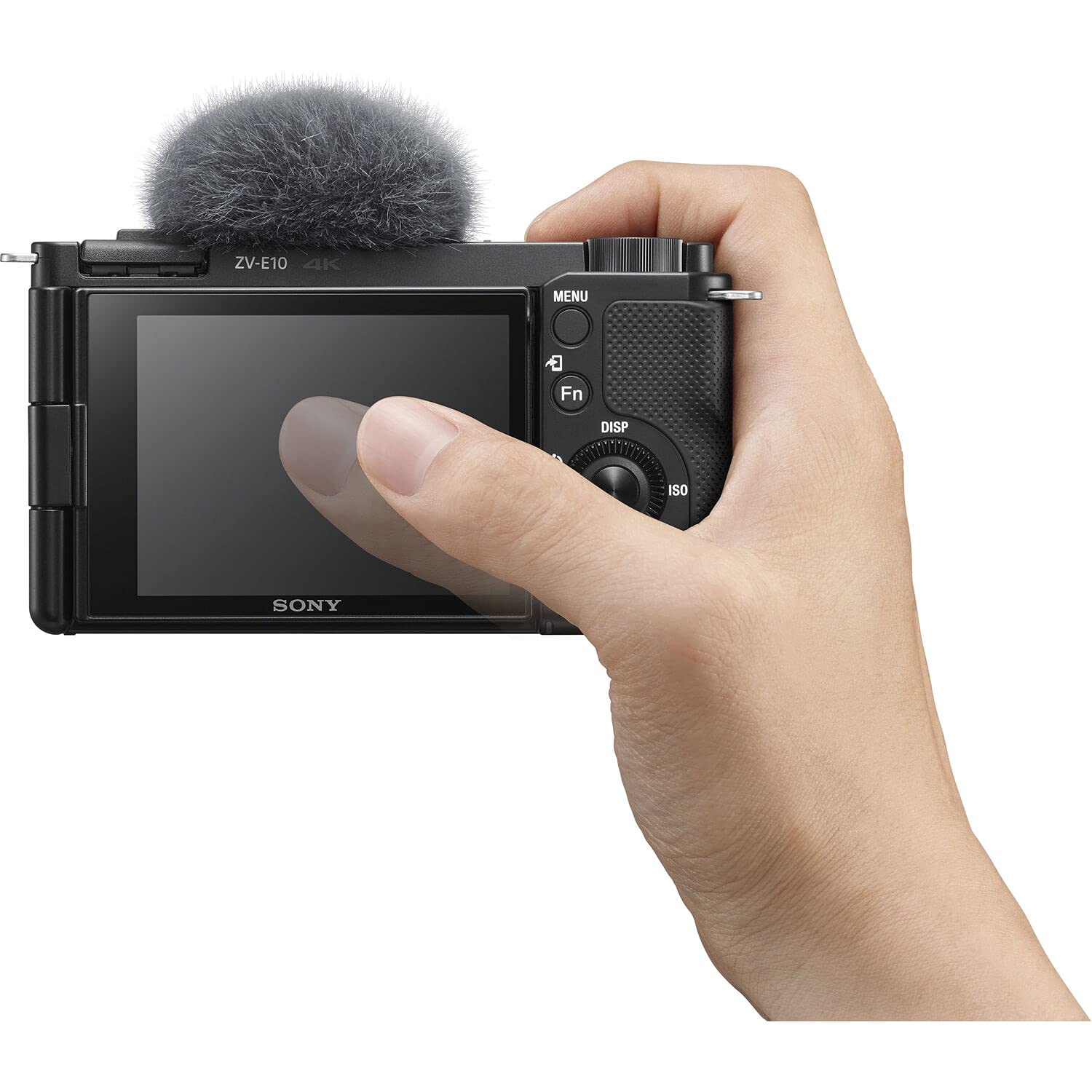 Sony ZV-E10 Mirrorless Digital Camera with 16-50mm Lens Kit (Black) - Includes 64GB Memory Card, Tripod, Camera Bag & Cleaning Kit - Perfect for Vlogging, Travel Photography & Content Creation