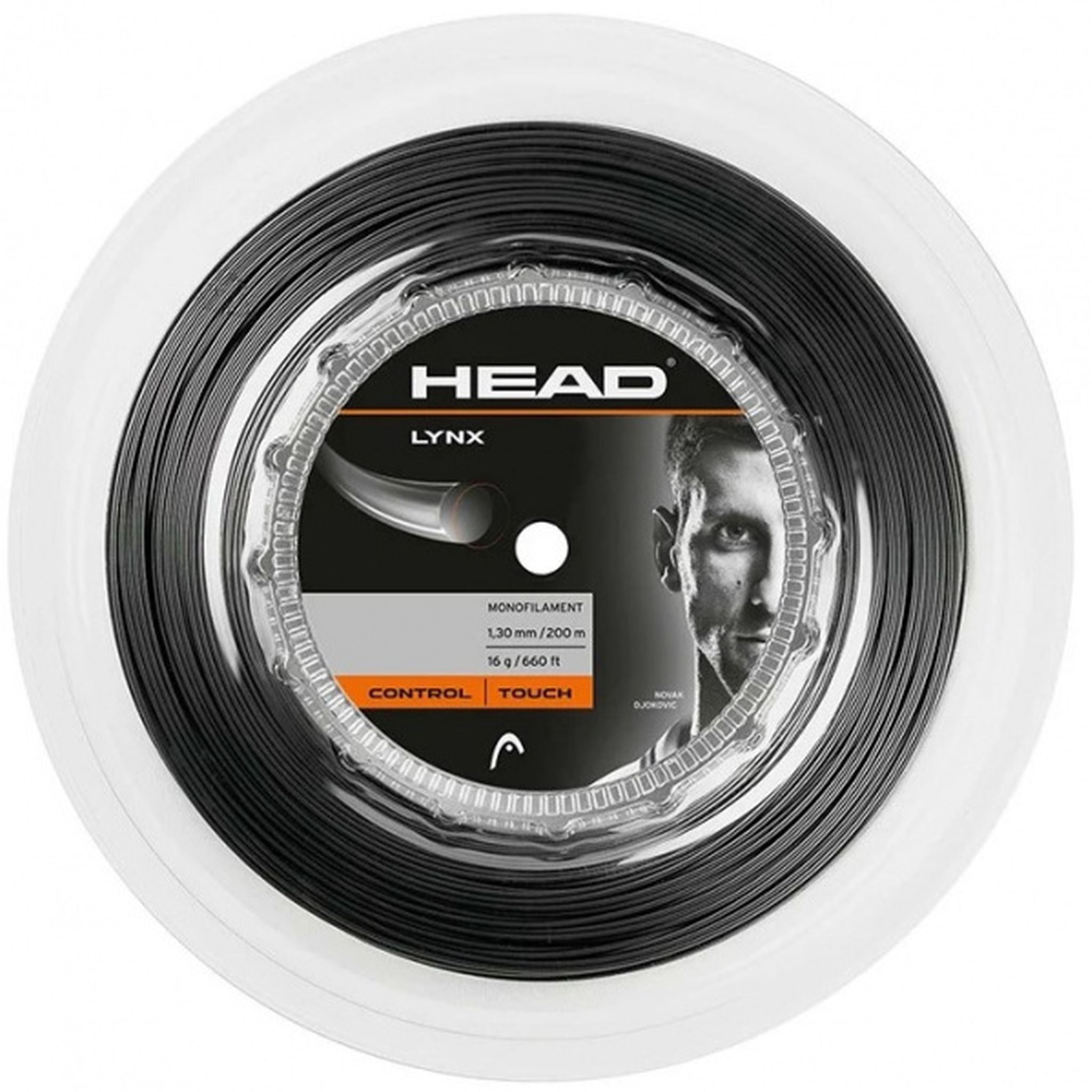 HEAD Lynx 17g 1.25mm Tennis String Reel - Premium Polyester String for Tennis Rackets | Perfect for Competitive Play & Stringing Services