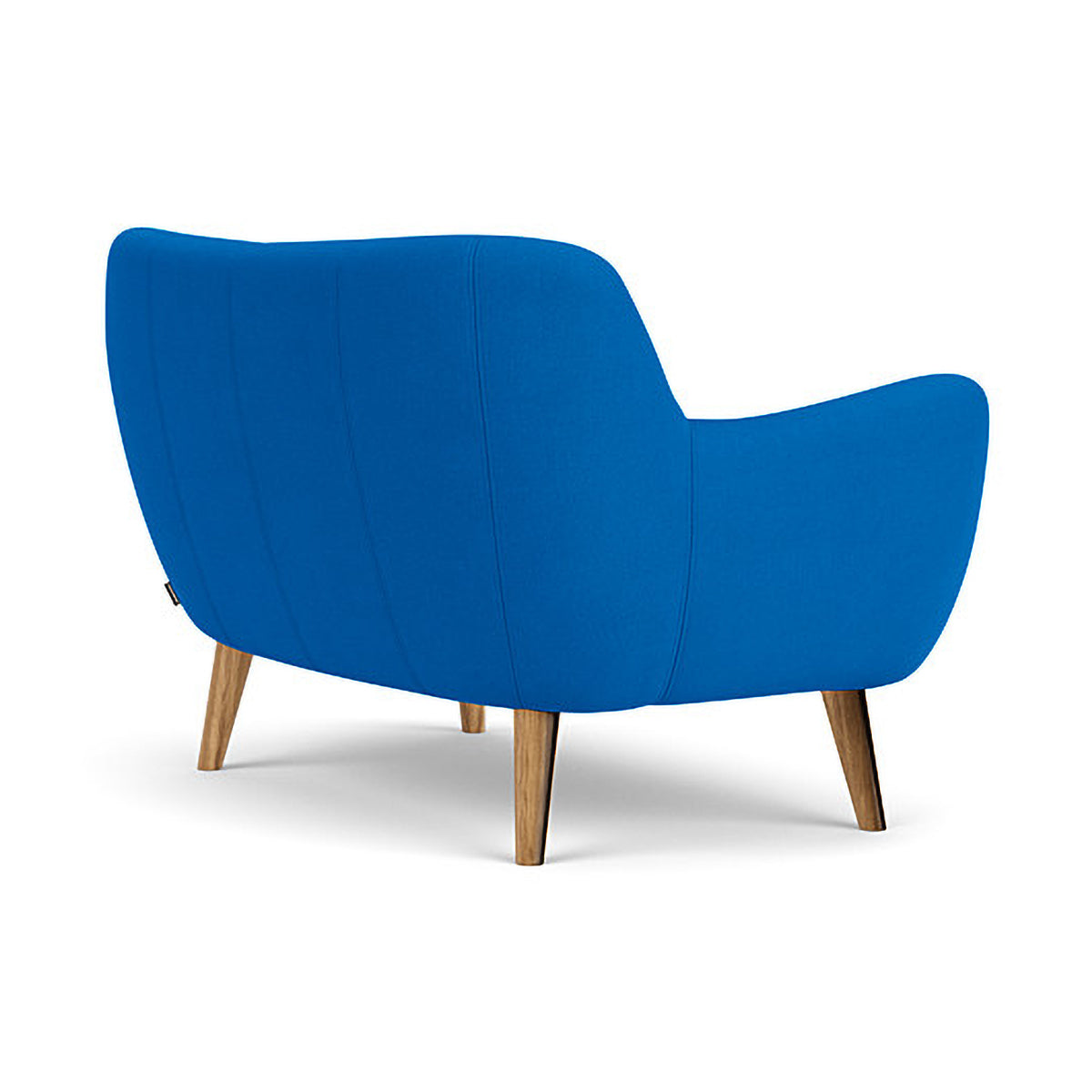 Herman Fabric 2 Seater Sofa - Modern Living Room Couch for Small Spaces, Apartment & Home Decor - Comfortable Loveseat with Soft Upholstery for Relaxing, Entertaining & Cozy Lounging