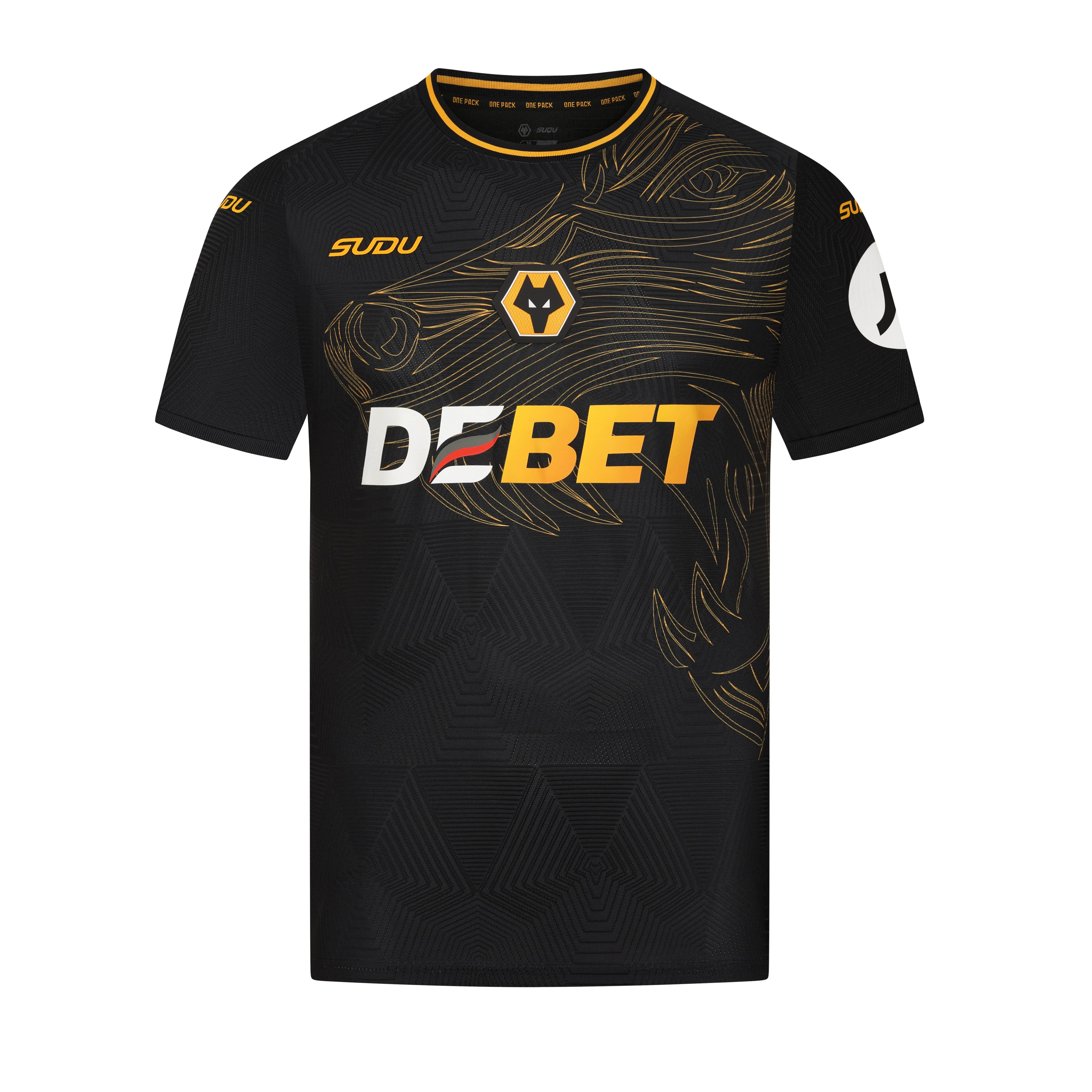 2024-2025 Wolves PRO Away Soccer Jersey for Men - Breathable & Lightweight Football Shirt for Match & Training - Perfect for Fans & Players