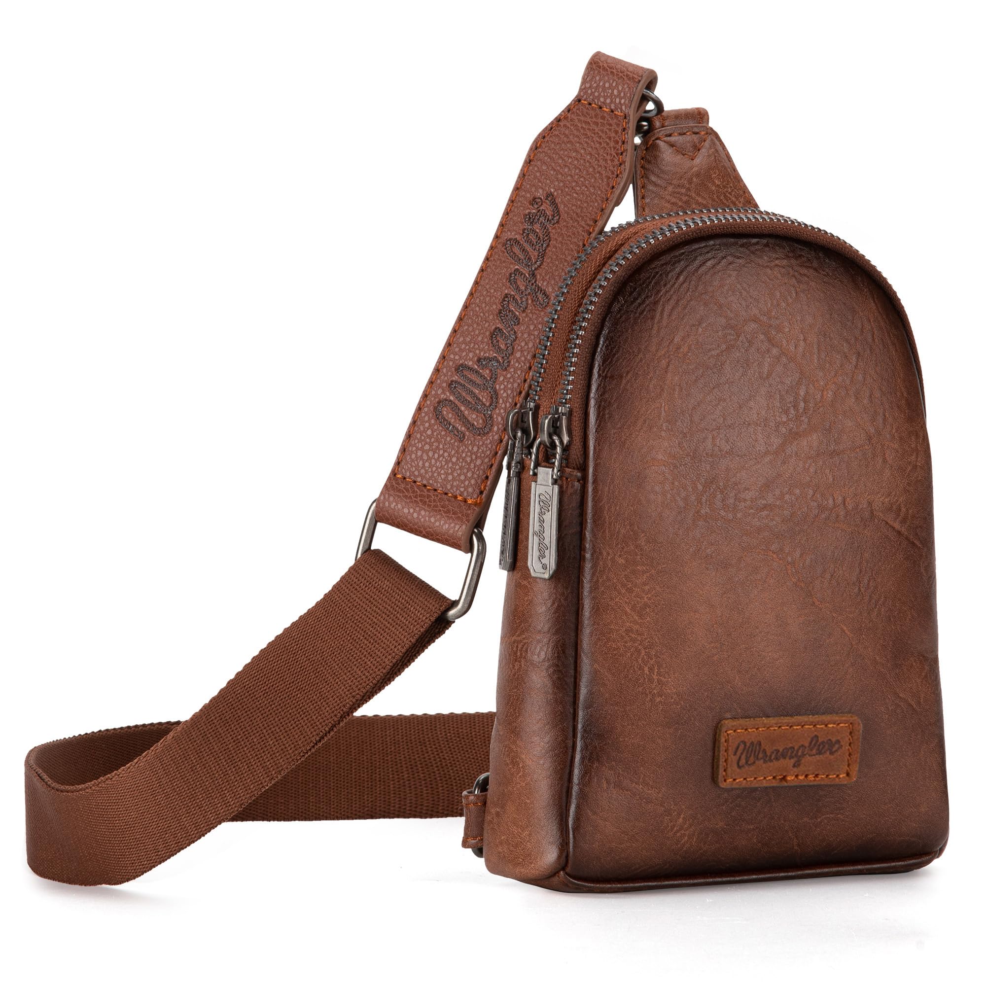 Wrangler Women's Sling Bag - Crossbody Fanny Pack for Travel & Outdoor