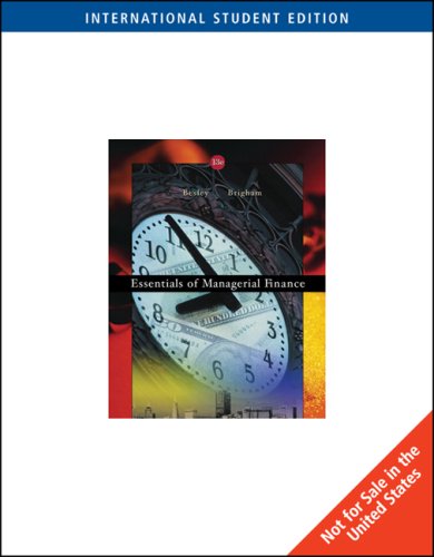 Essentials of Managerial Finance Textbook with Thomson One Access - Financial Management Guide for Business Students & Professionals | Perfect for MBA Courses, Corporate Training & Self-Study
