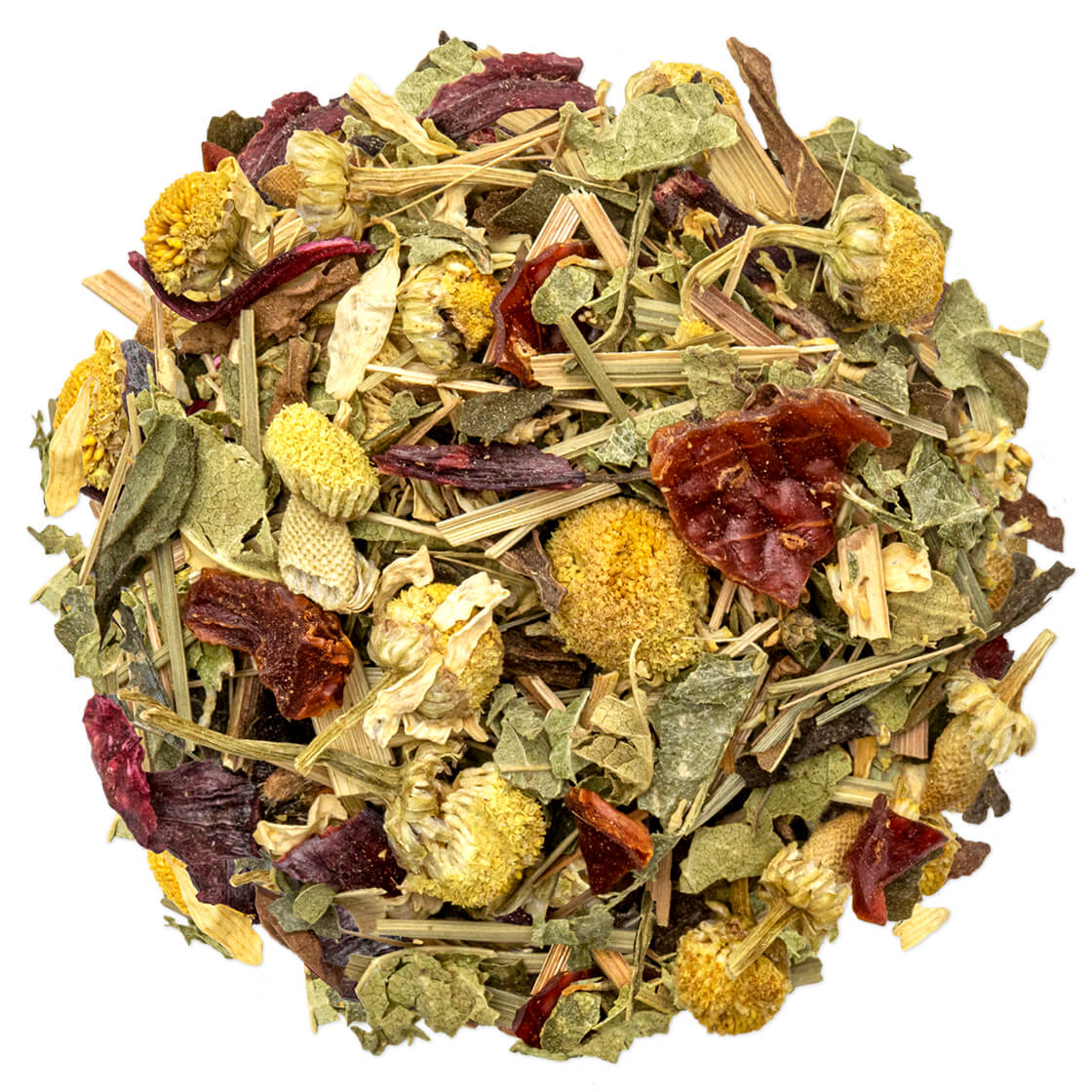 Organic Chamomile Citron Herbal Tea - 1 Pound Loose Leaf Tea Pouch for Relaxation & Sleep Aid | Perfect for Evening Tea, Stress Relief & Wellness Rituals