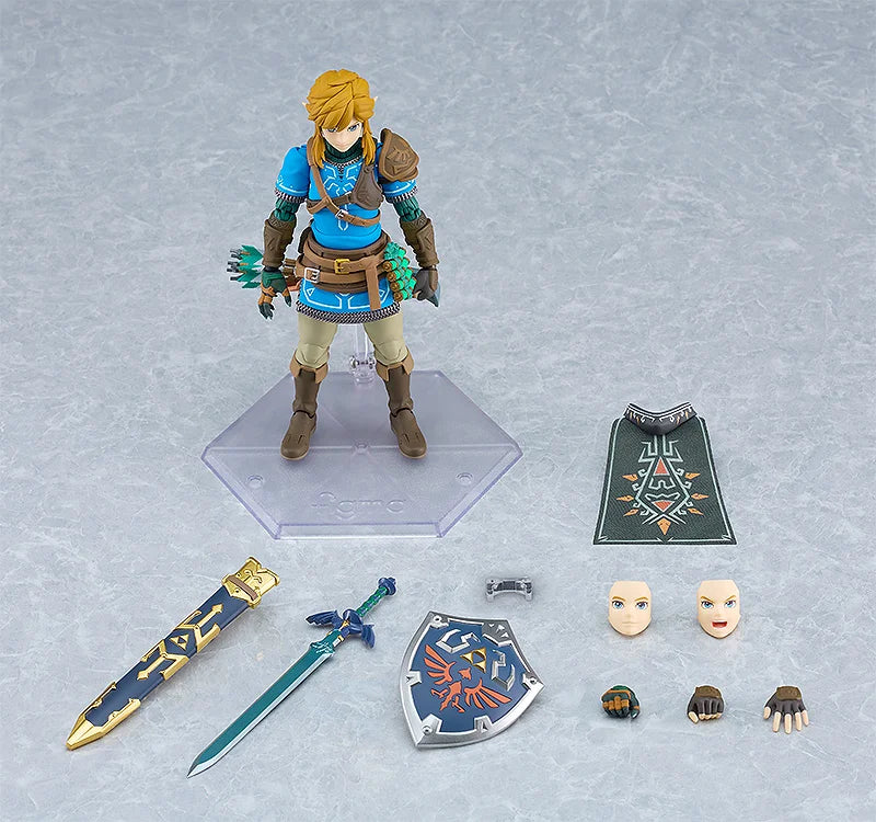 Figma #626 Link Action Figure - The Legend of Zelda: Tears of the Kingdom Collectible - Perfect for Gaming Display & Anime Collection
