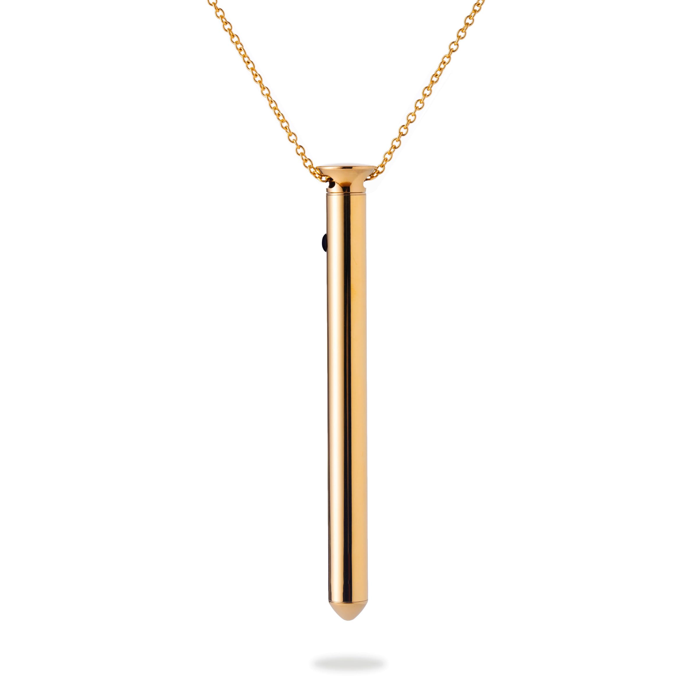 Crave Vesper 2 Original Vibrator Necklace | Wearable Sex Toy & Discreet Vibrating Jewelry for Women & Men | Luxury Adult Accessories for Couples Play, Date Nights & Sensual Exploration