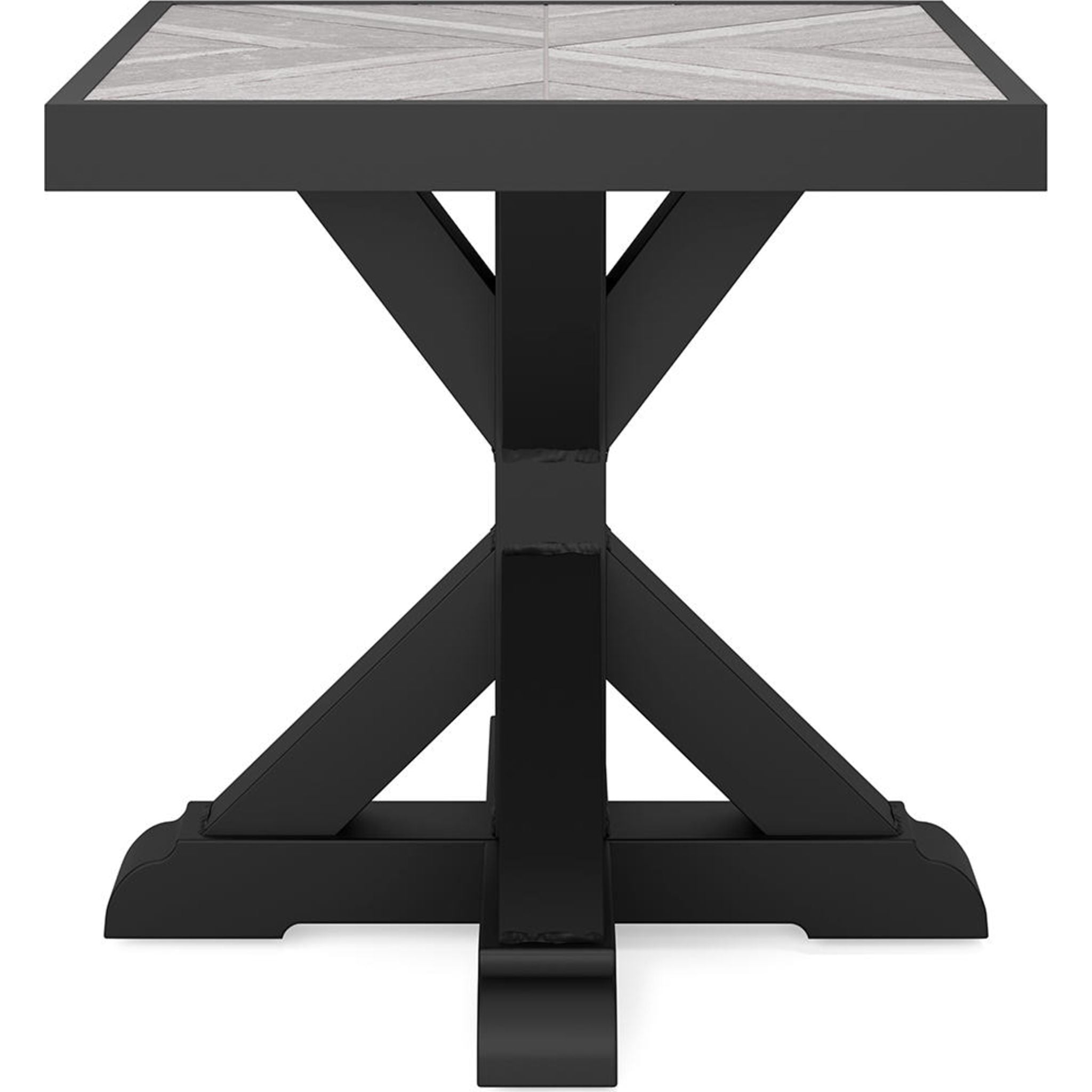 Beachcroft Outdoor End Table - Weather-Resistant Patio Side Table for Pool, Garden & Deck - Perfect for Drinks, Books & Decor