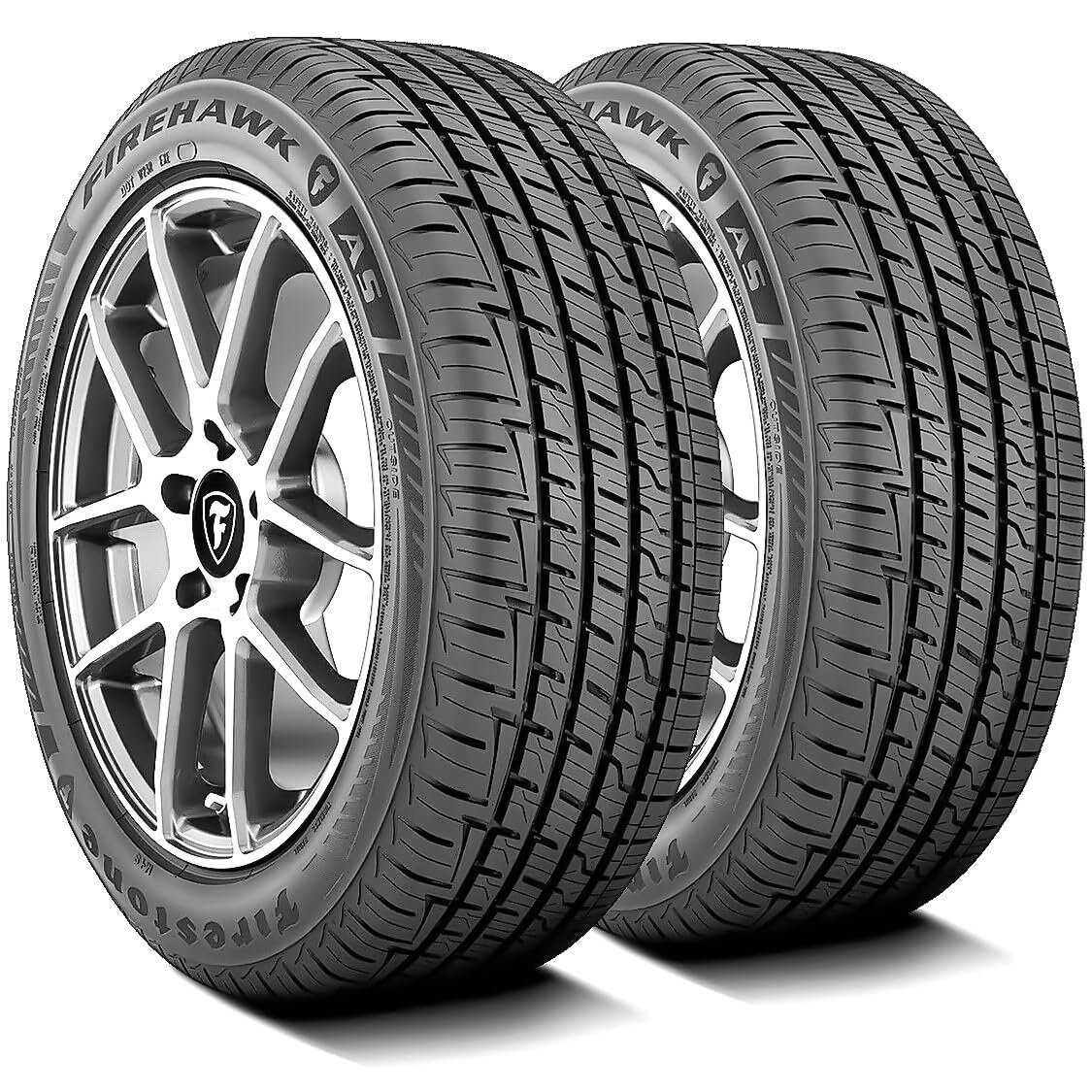 Firestone Firehawk AS All Season Performance Tire 245/50R19 105V XL - High Traction for Sedans & SUVs in Rain, Snow & Dry Conditions