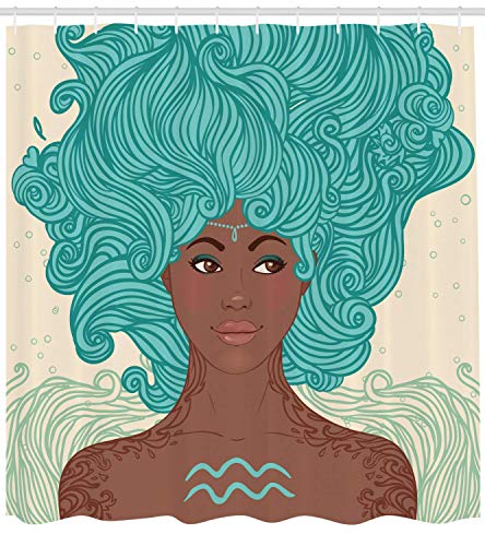 Pale Green Teal Brown
