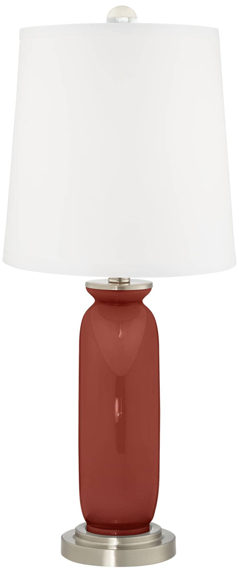 Color + Plus Madeira Carrie Table Lamp Set of 2 with Dimmers - Modern Bedside Lighting for Bedroom & Living Room