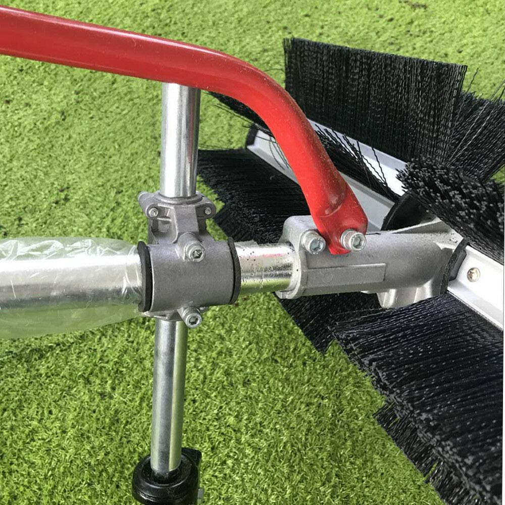 43CC Handheld Power Sweeper - 2-Stroke Lawn & Driveway Cleaning Machine for Outdoor Use