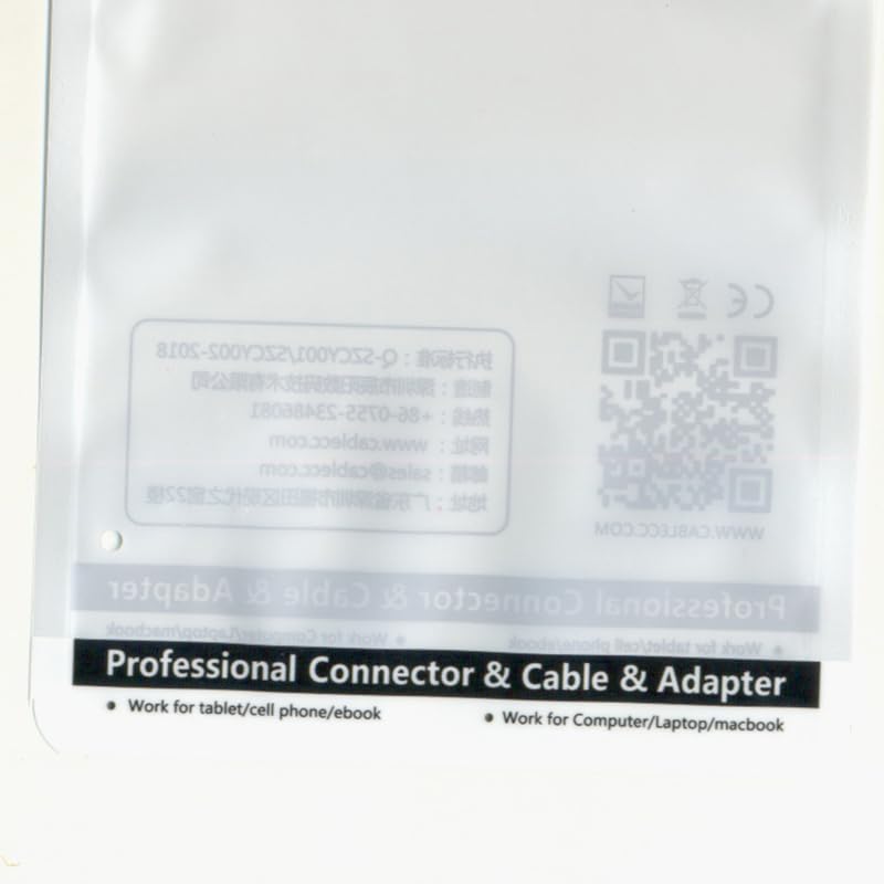 JSER USB-C 3-Port Hub with Ethernet Adapter for Laptop & Desktop