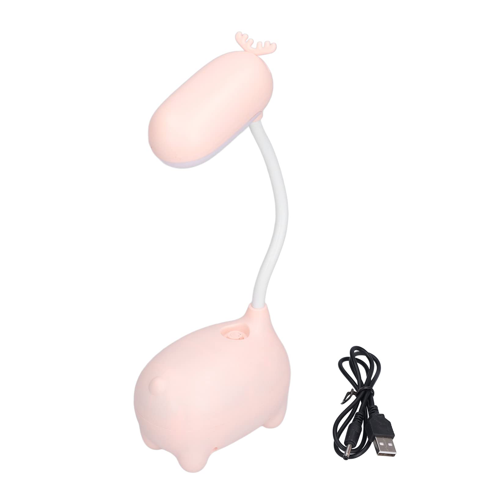 360° Adjustable LED Kids Desk Lamp - Natural Soft Light for Reading, Studying & Work - Perfect for Home, Dormitory & Office Use