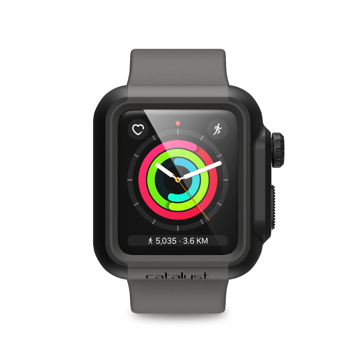 Durable 42mm Rugged Protective Case for Apple Watch Series 3 & 2 - Shockproof & Scratch-Resistant Cover for Outdoor Sports, Workouts & Active Lifestyle