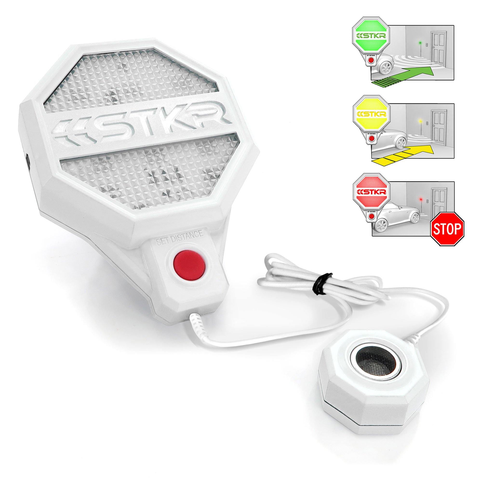 Adjustable Garage Parking Sensor LT - Wireless Car Parking Aid with LED Display & Alarm for Safe Parking - Perfect for Home Garage, Driveway & Tight Parking Spaces