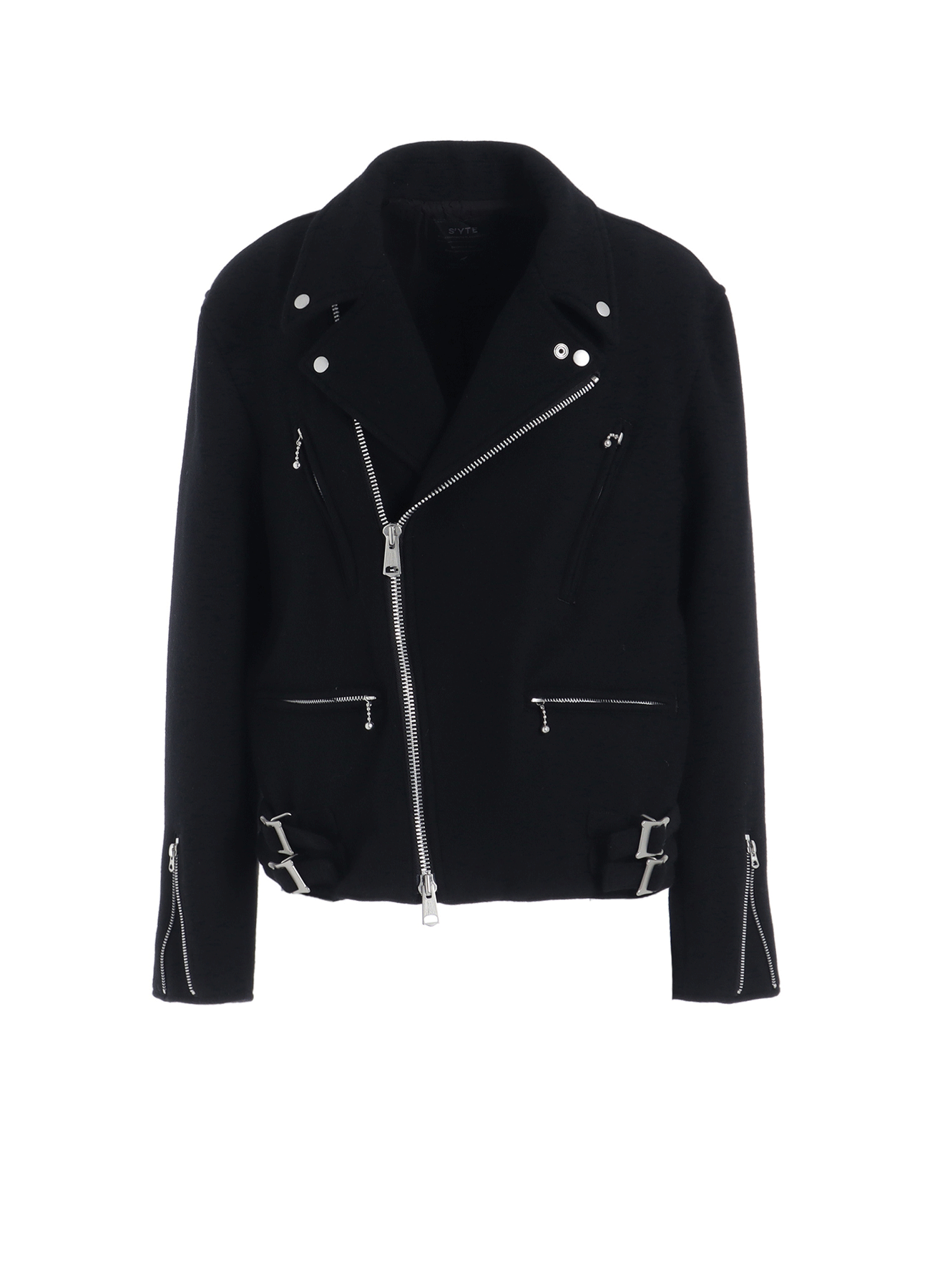 Double Weave Melton Oversized Motorcycle Jacket for Men & Women - Stylish Biker Jacket for Riding, Casual Wear & Outdoor Adventures