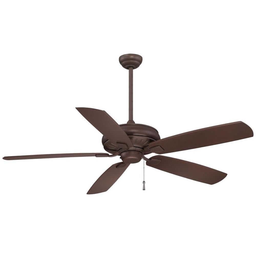 Minka Aire F532-ORB Oil Rubbed Bronze Ceiling Fan with Light Kit - 52 Inch Indoor/Outdoor Energy Efficient Cooling Fan for Bedroom, Living Room, Patio & Porch