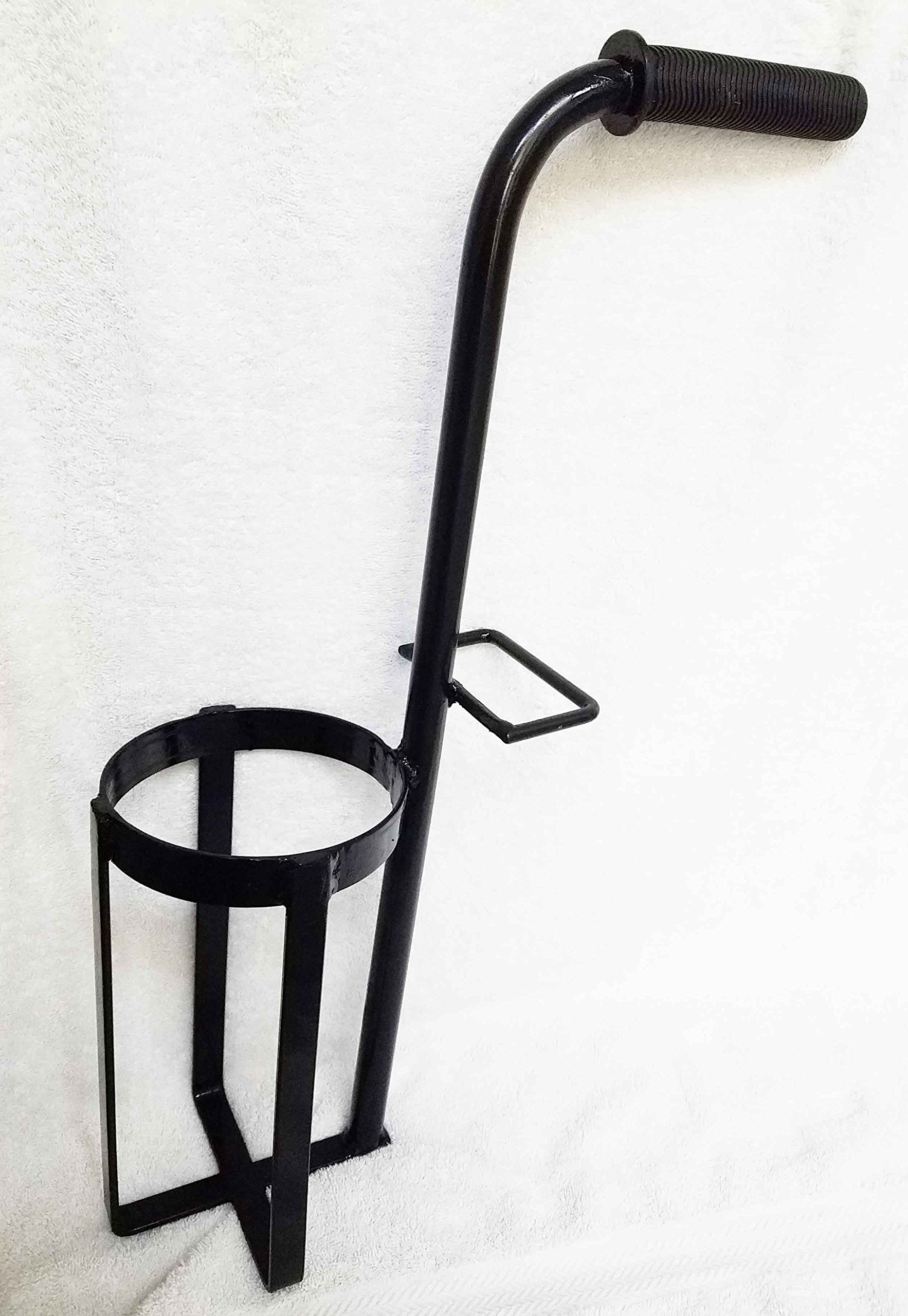 20CF Nitrogen Tank Carry Stand - Portable & Durable Gas Cylinder Holder for Welding, Medical, and Industrial Use