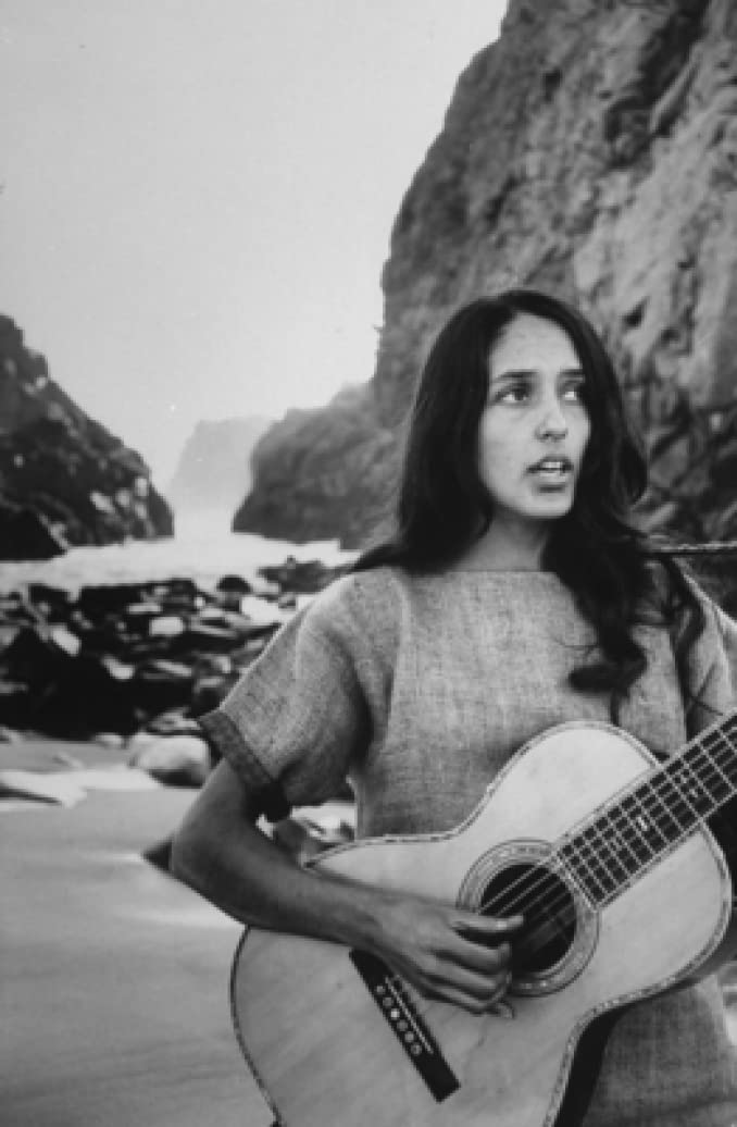 Joan Baez The Night's Watch 12X18 Metal Wall Art - Rare Vintage Music Poster for Home Decor, Bar & Office (TNW898679)