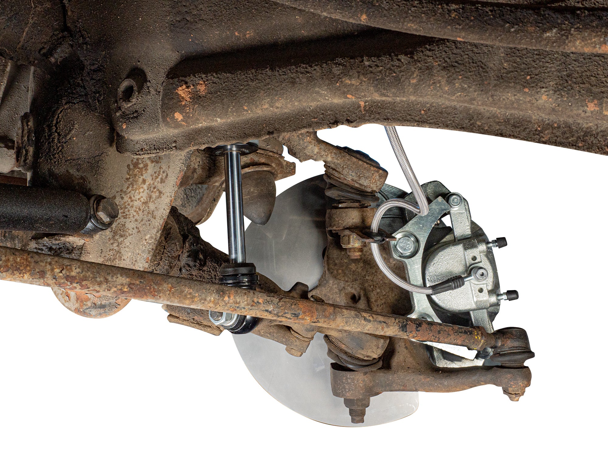 GoWesty Bigger Front Brake Kit for Late Bus & Early Vanagon - Enhanced Stopping Power for Safer Driving on Highways and Mountain Roads