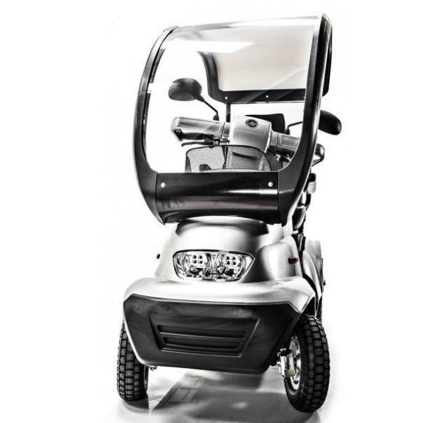 AFIKIM Afiscooter S 4 Wheel Mobility Scooter for Adults - Electric Powered Disability Scooter with Comfortable Seat & Long Battery Life - Perfect for Shopping, Travel & Outdoor Activities
