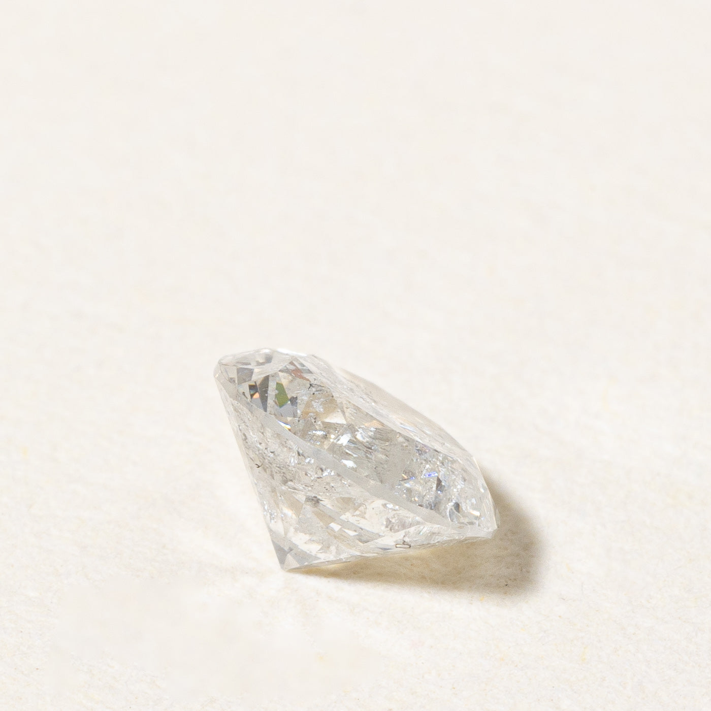 0.55ct Round Brilliant Cut Loose Diamond - I3 G/H Color Grade for Engagement Rings & Fine Jewelry | Certified Natural Diamond for Wedding Bands & Custom Jewelry Designs