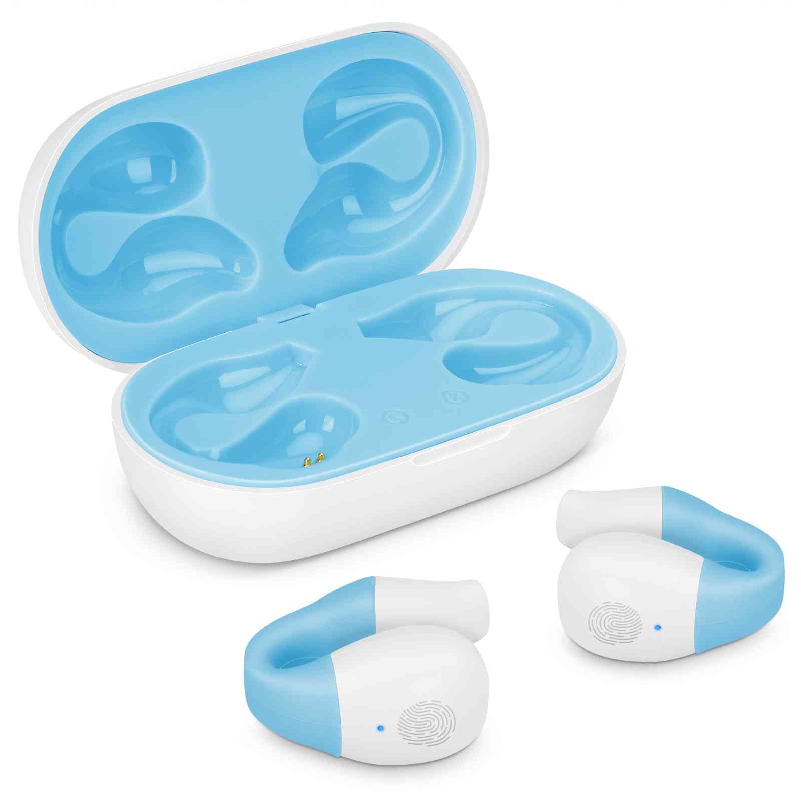 UrbanX UX3 True Wireless Earbuds - Bluetooth 5.0 Headphones with Touch Control, Charging Case & Built-in Mic | Premium Deep Bass Stereo Sound | Compatible with LG Velvet 5G UW & All Bluetooth Devices | Perfect for Gym, Running, Commuting & Work Calls - Black